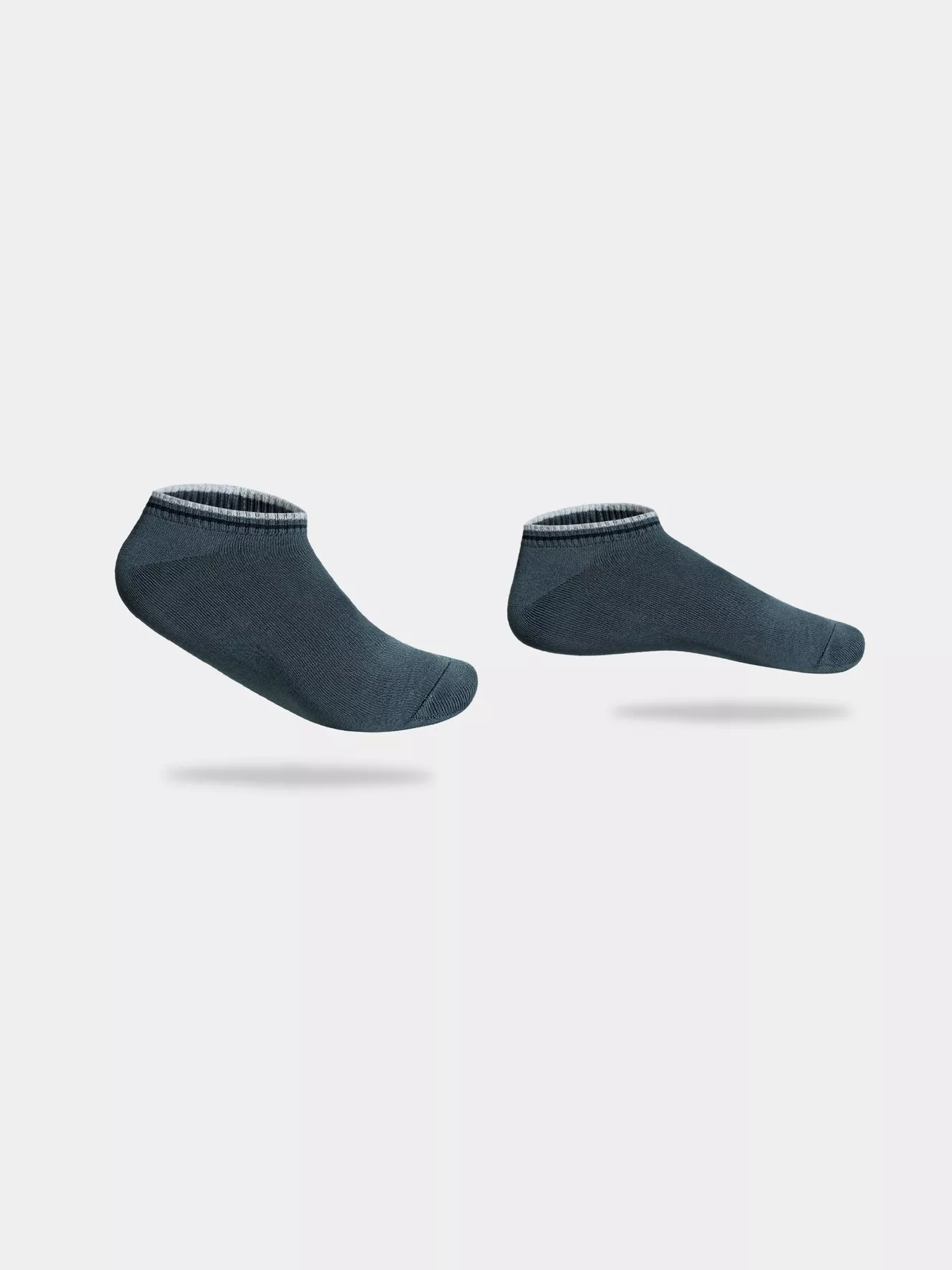 Tất Nam 5S Fashion Cổ Ngắn Dệt Kẻ Modal TAT23012