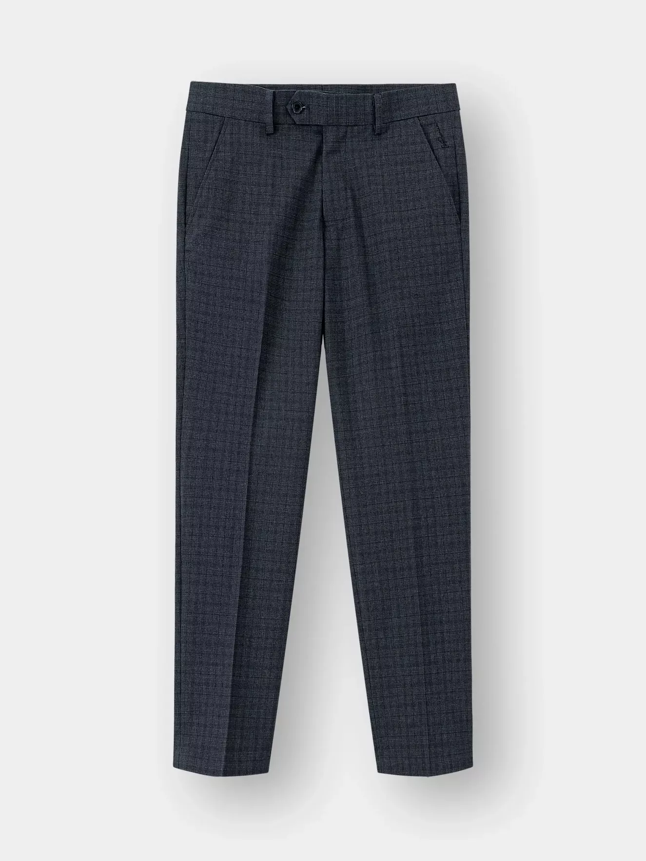 Quần Tây Nam 5S Fashion Dệt Kẻ Ô Slimfit QAU23055