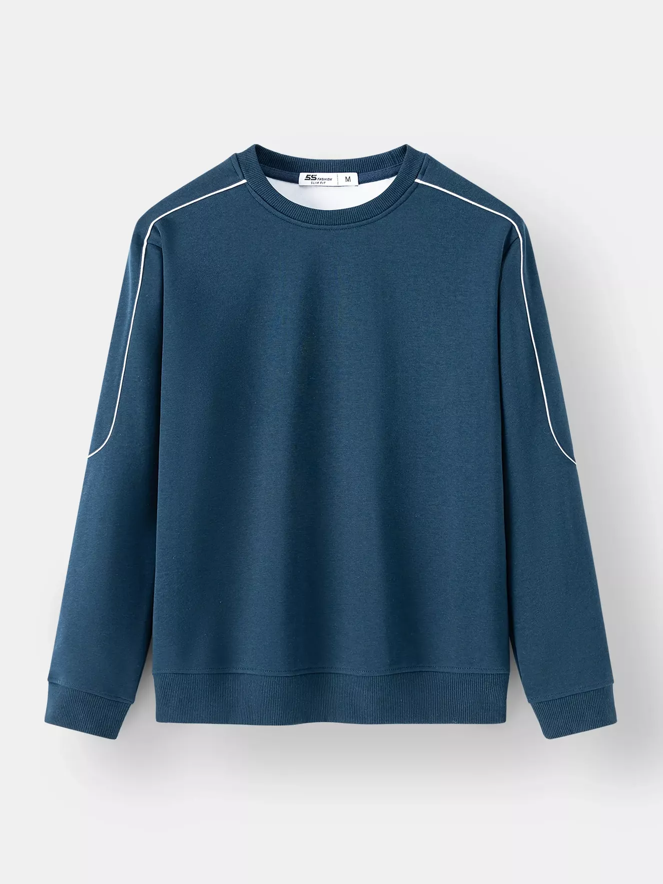 Áo Nỉ Nam Phối Line 5S Fashion Phom Slimfit BANI24020