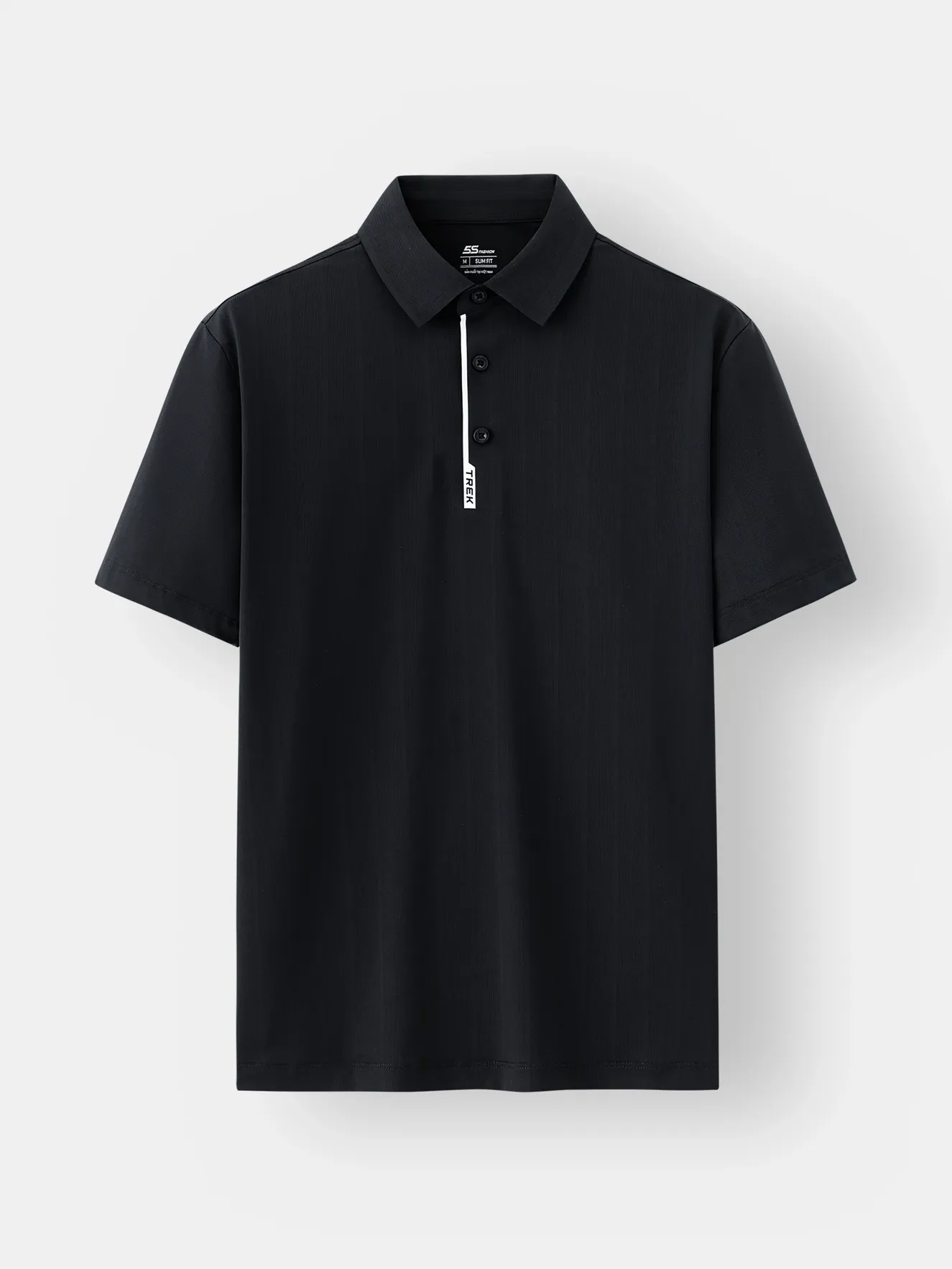 Áo Polo Nam Thể Thao 5S Fashion Dệt Hiệu Ứng APC25074