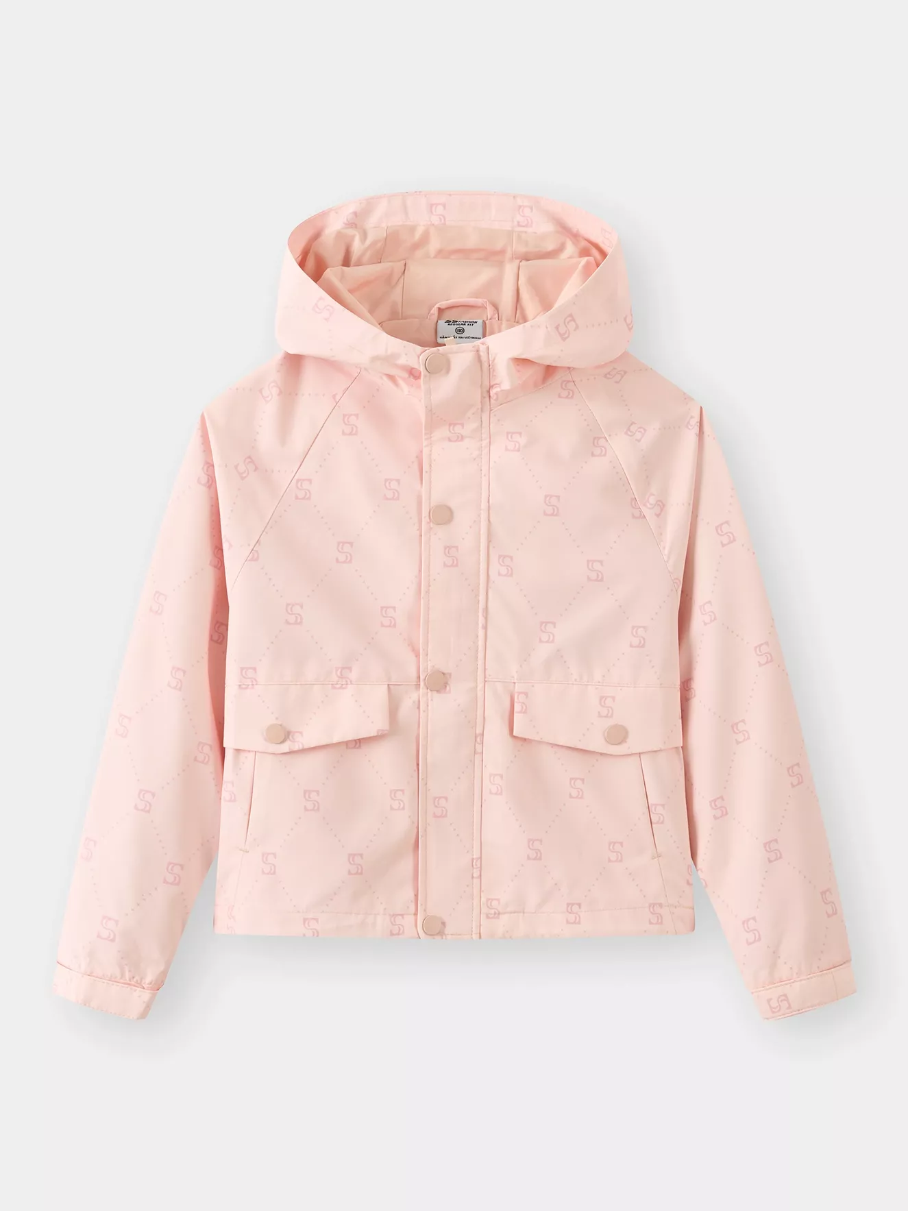 Áo Khoác Gió Cho Bé 5S Fashion Có Mũ, Túi Hộp K0AKG25001