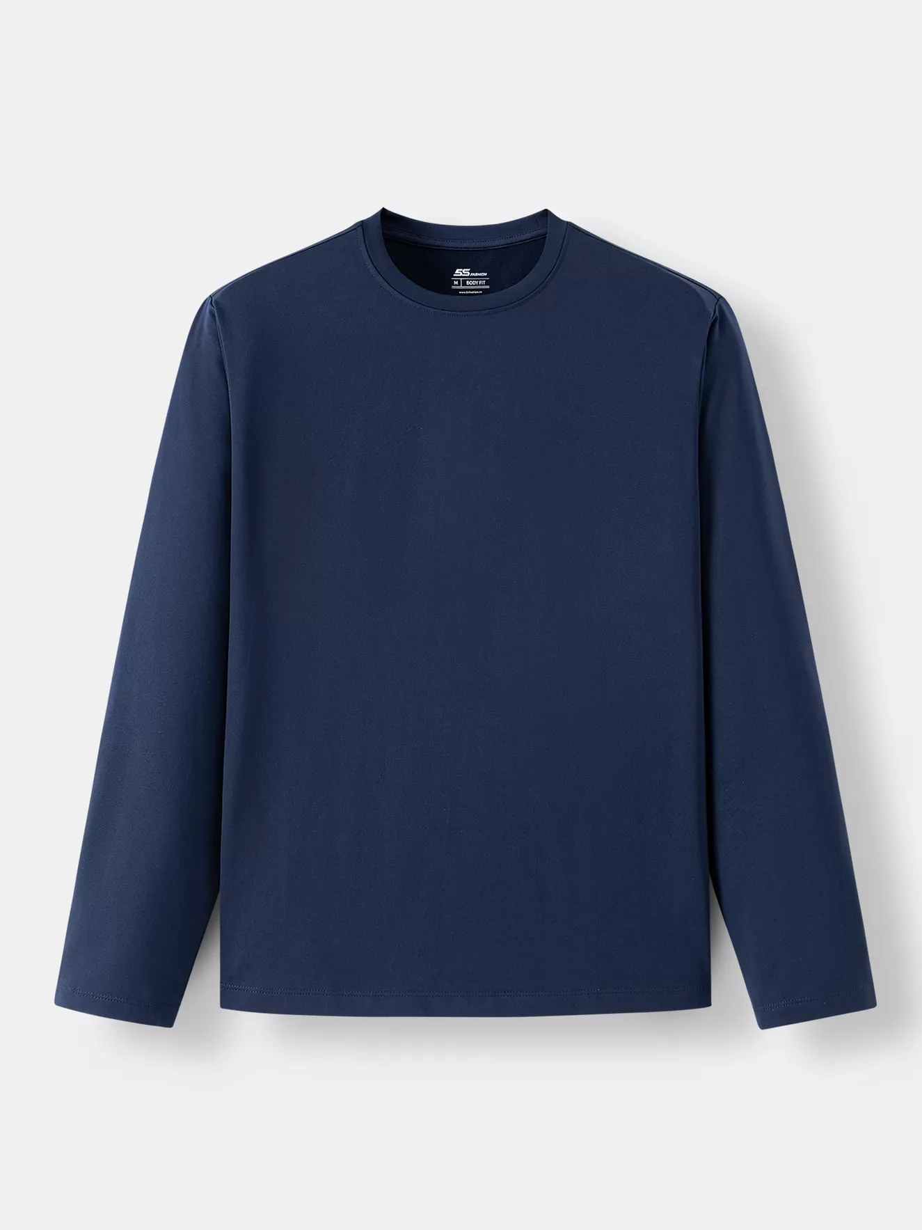 Áo Giữ Nhiệt Nam 5S Fashion Cổ Tròn Trơn Phom Ôm AGN24006