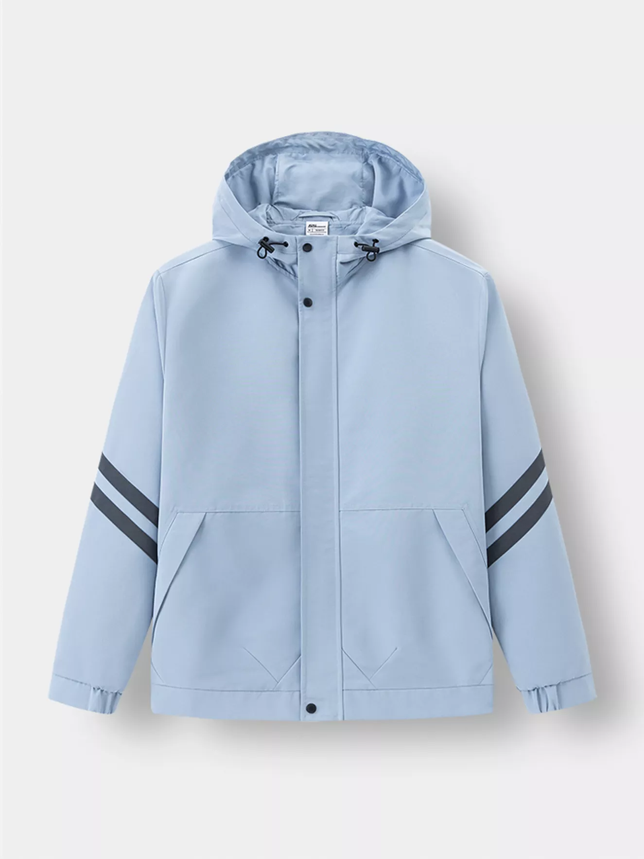 Áo Khoác Gió Nam Thể Thao 5S Fashion Kẻ Sọc Tay Slimfit AKG23020