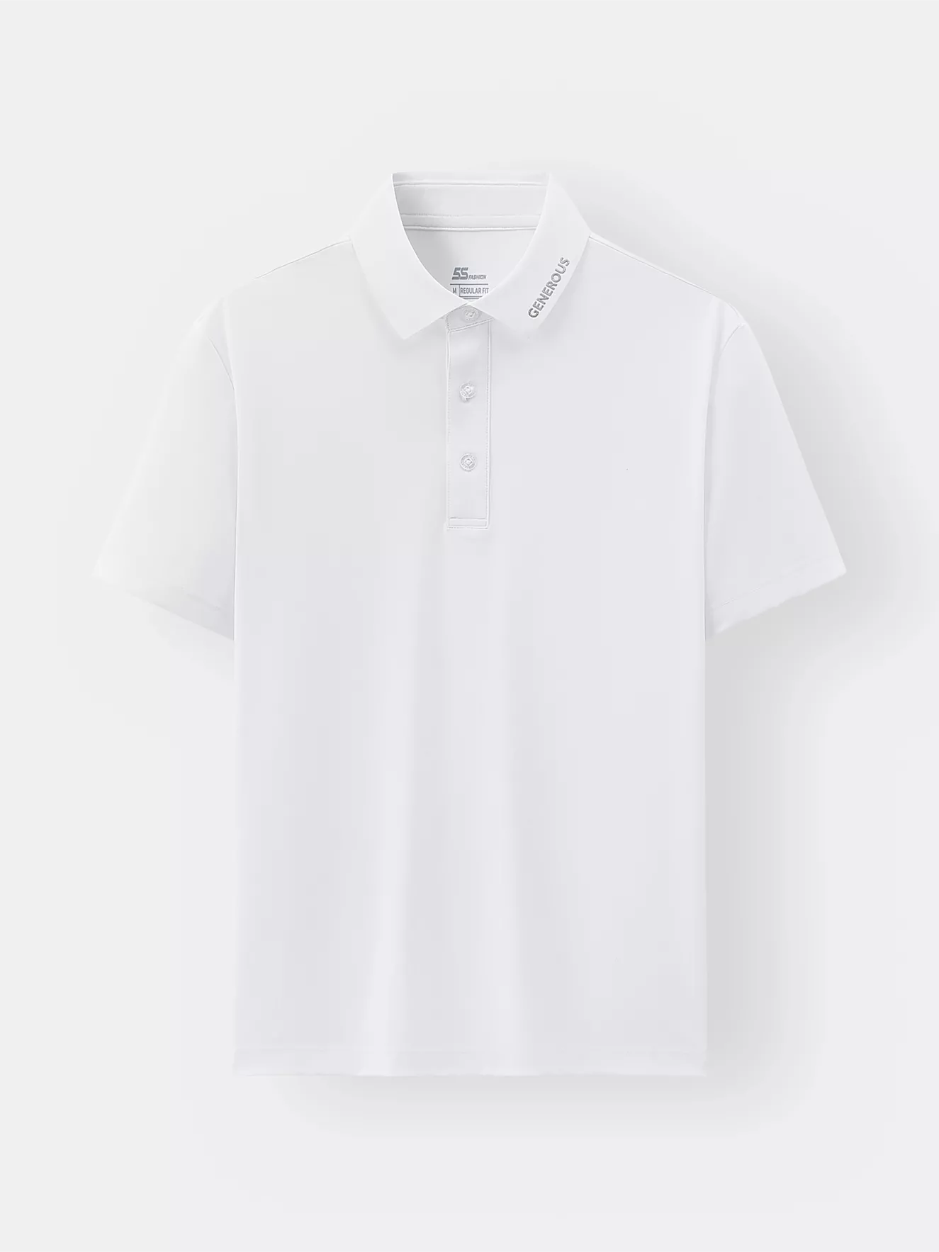 Áo Polo Nam Thể Thao 5S Fashion In Cổ Phom Regular APC25055