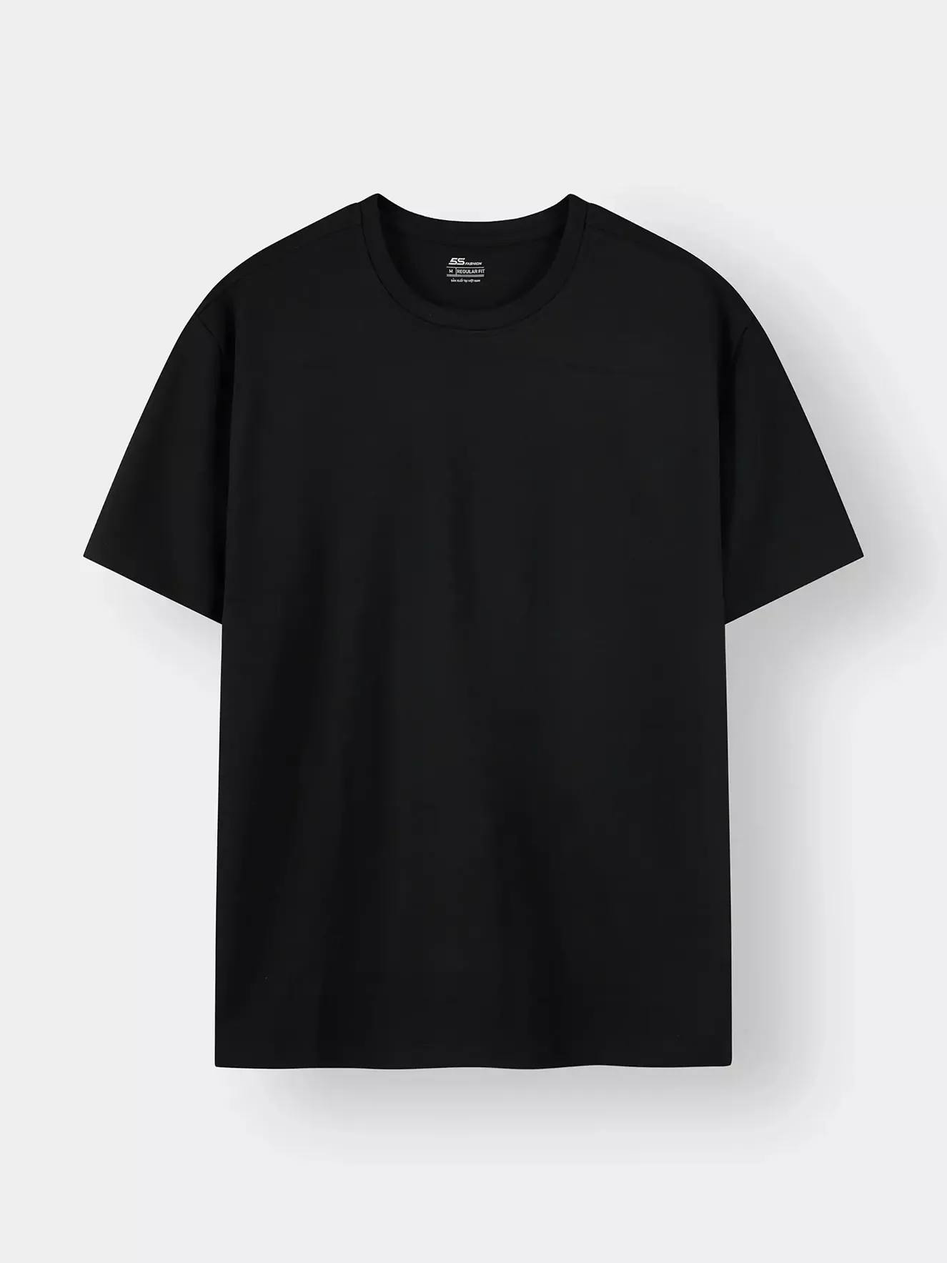 Áo Thun Nam Ngắn Tay 5S Fashion Trơn Cotton Phom Regular M0ATS26052