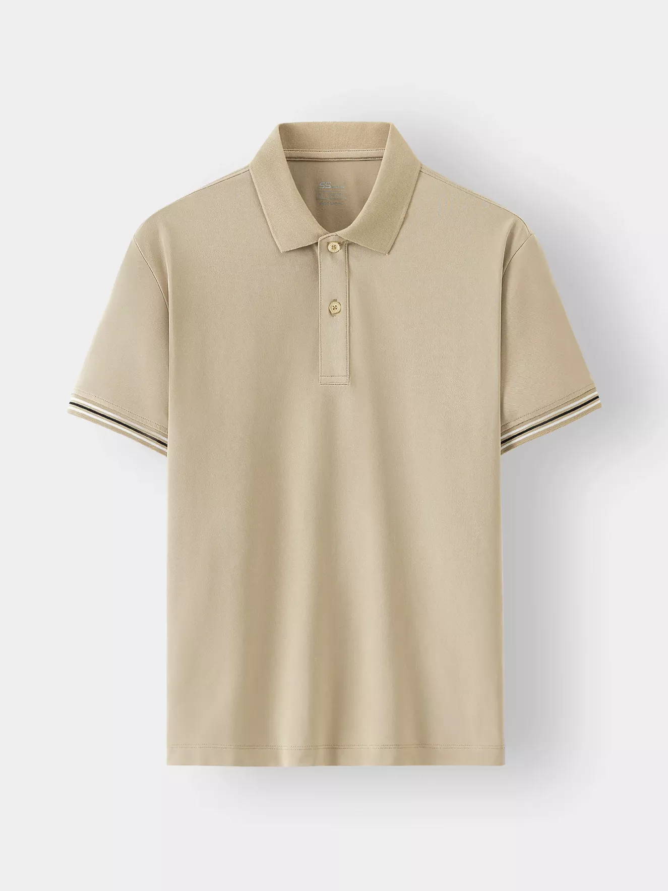 Áo Polo Nam 5S Fashion Bo Dệt Kẻ Slimfit APC24071