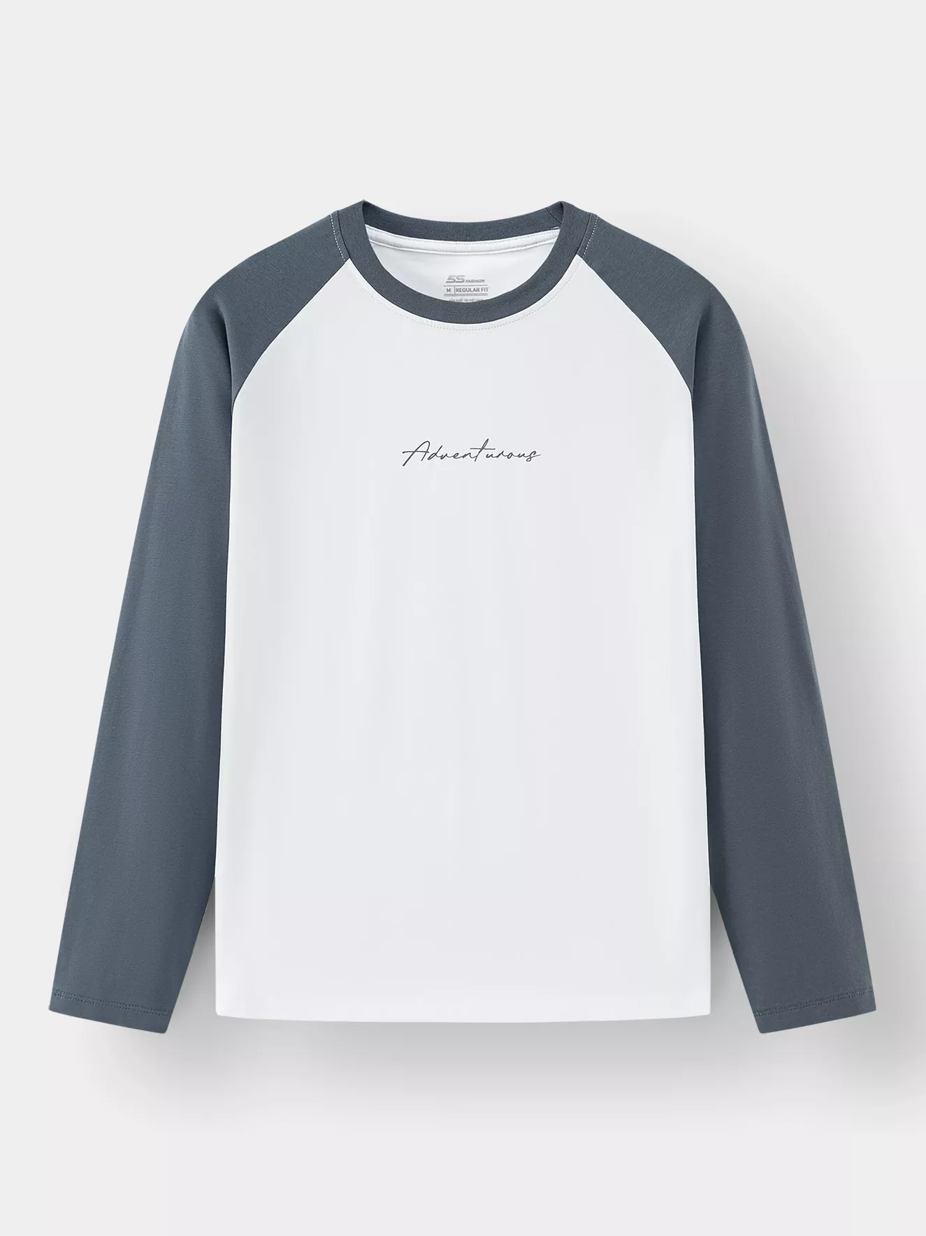 Áo Thun Nam Dài Tay Cotton 5S Fashion Tay Raglan ATH24011