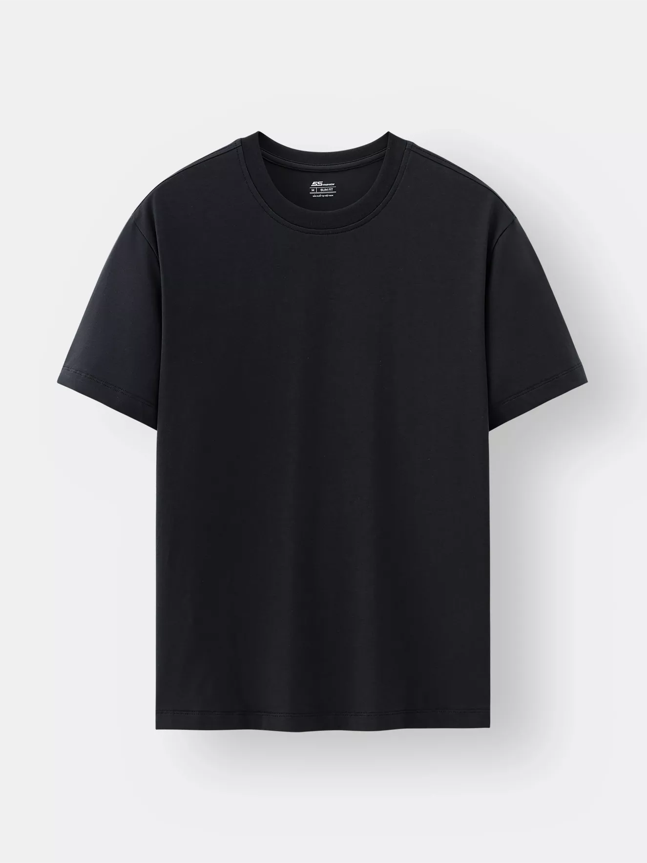 Áo Thun Nam 5S Fashion SMART-COTTON Phom Slimfit ATS25045