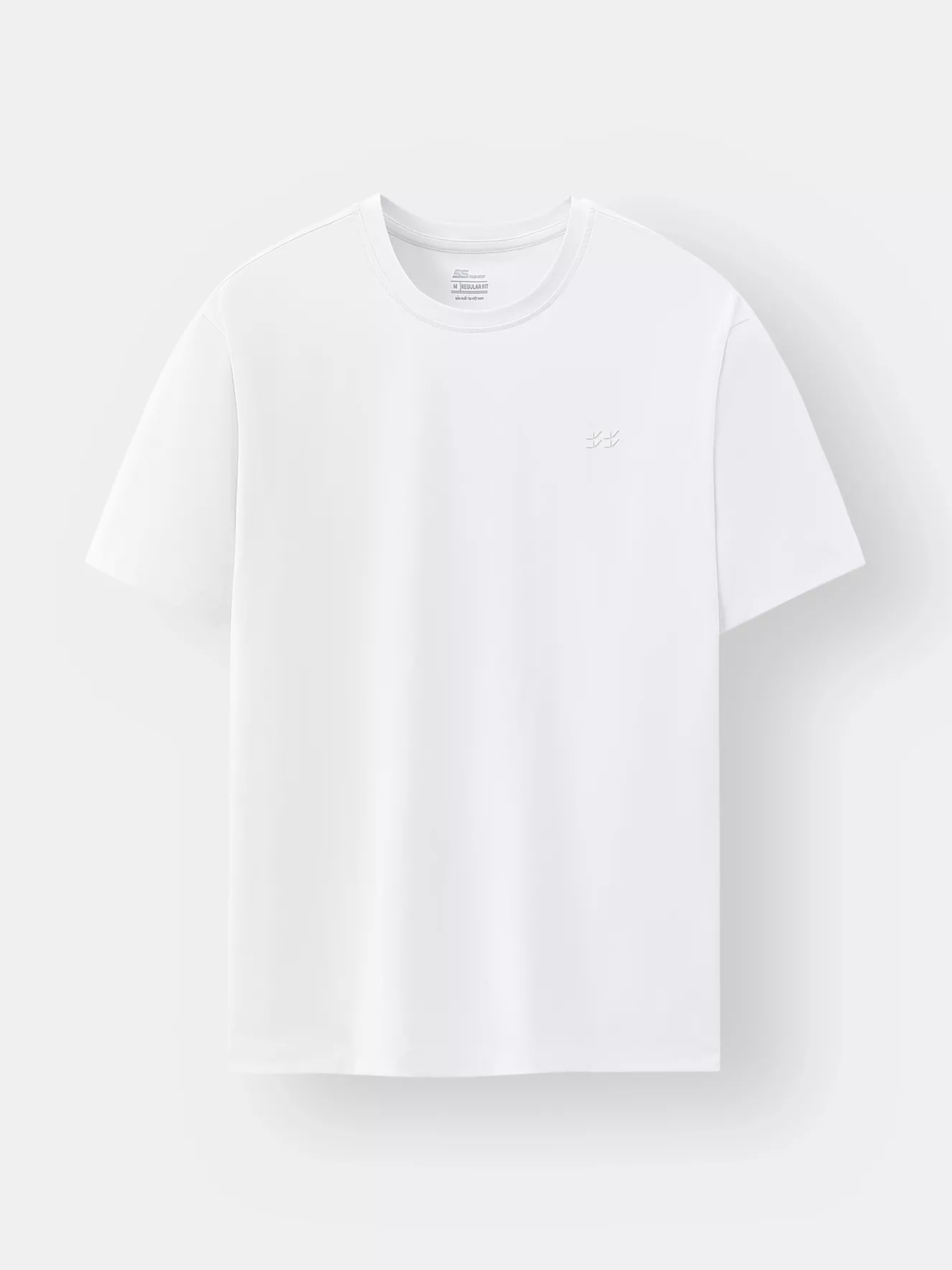 Áo Thun Nam Thể Thao 5S Fashion In Lưng Phom Regular ATS25054