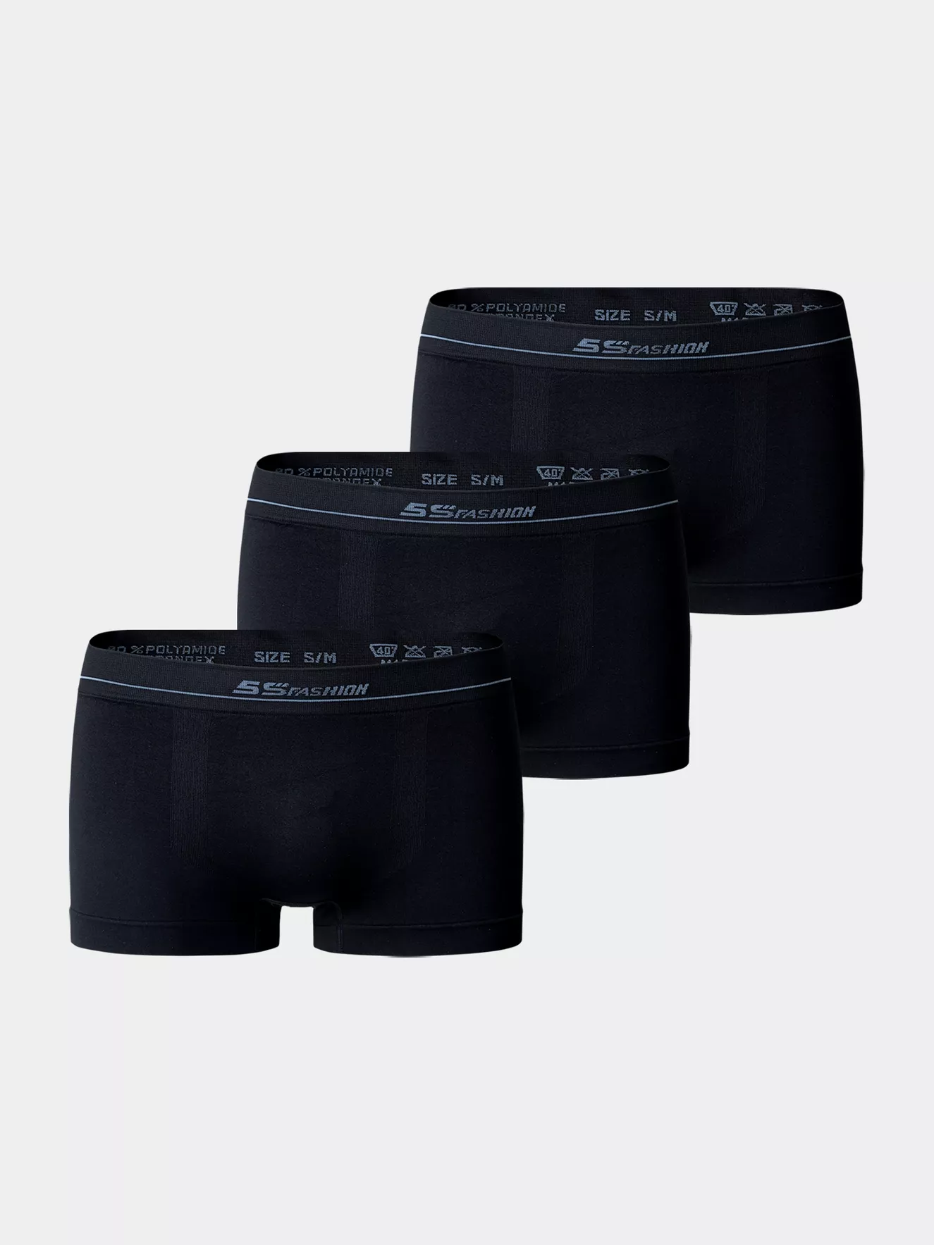 Combo 3 Quần Sịp Nam Boxer Cạp Dệt Không Đường May 3C-Y0BOX24109