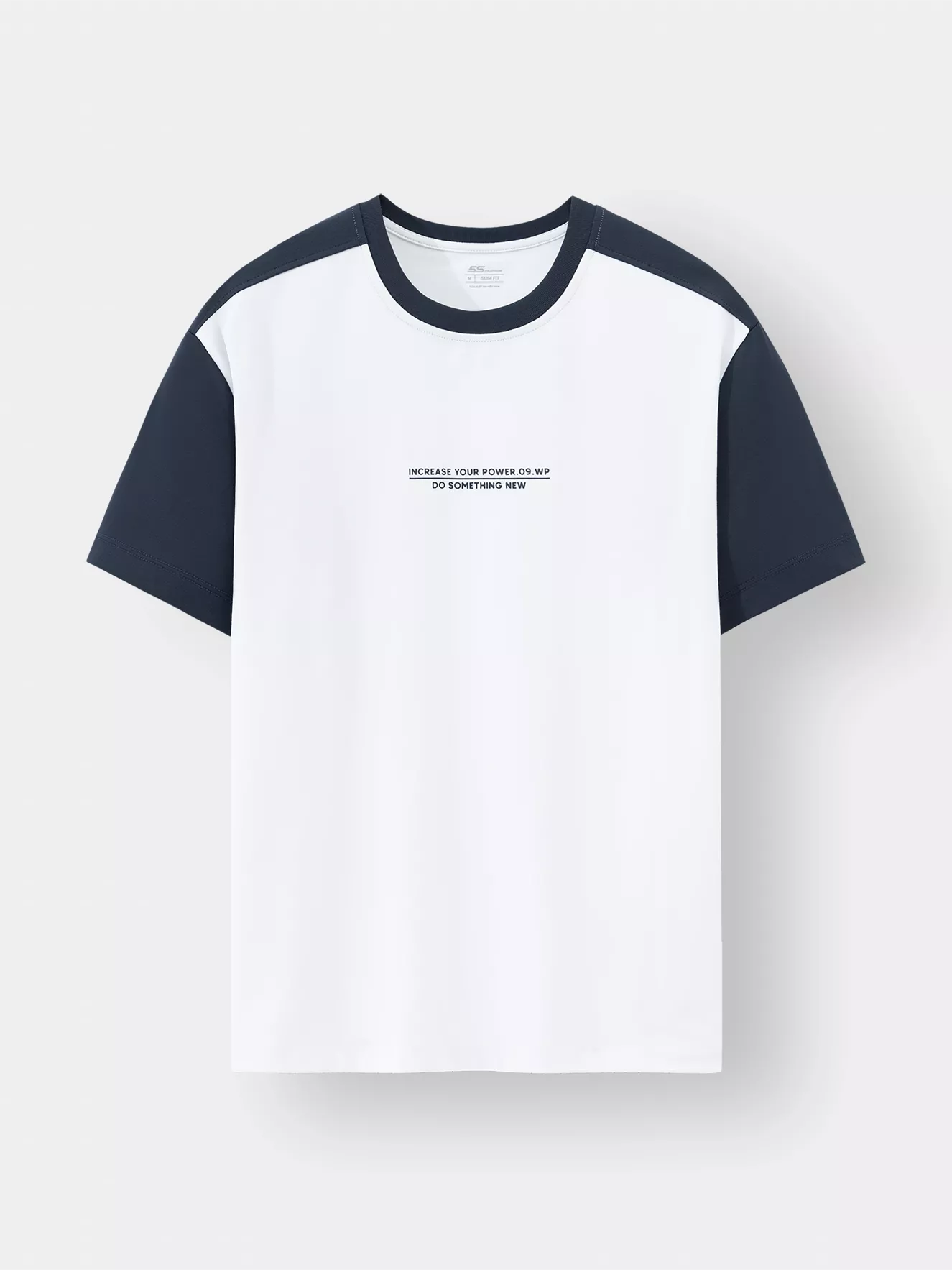 Áo Thun Nam Ngắn Tay 5S Fashion Tay Raglan Slimfit ATS24017