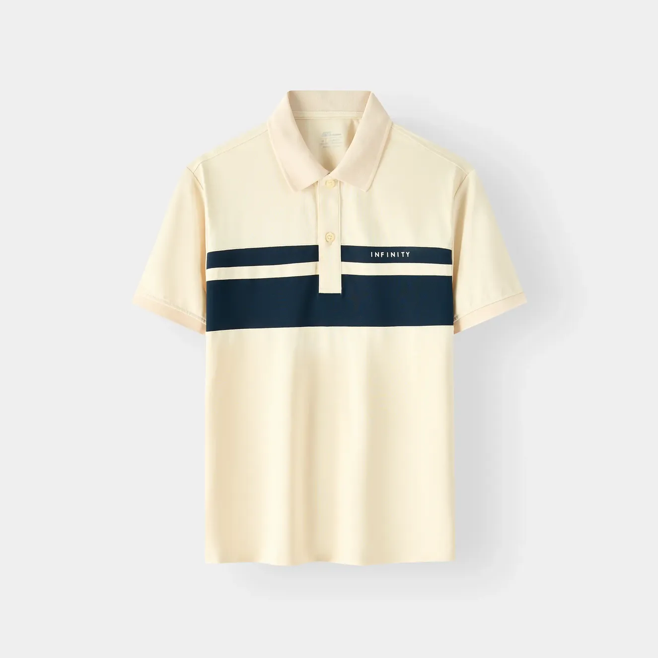Áo Polo Nam INFINITY STRIPE 5S Fashion Can Phối Kẻ Phom Slimfit M0APC26077