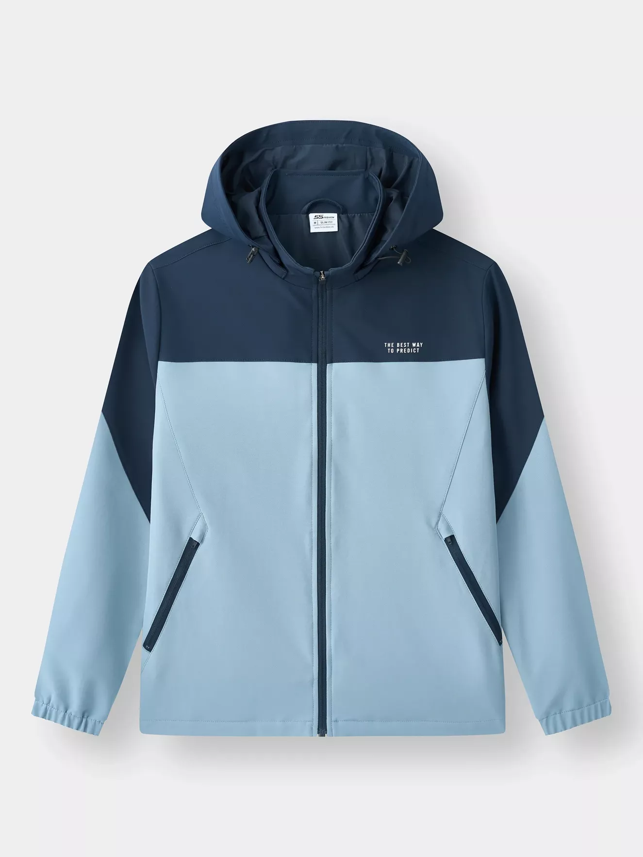 Áo Khoác Gió Nam 5S Fashion Can Phối Mũ Rời MBAKG25001