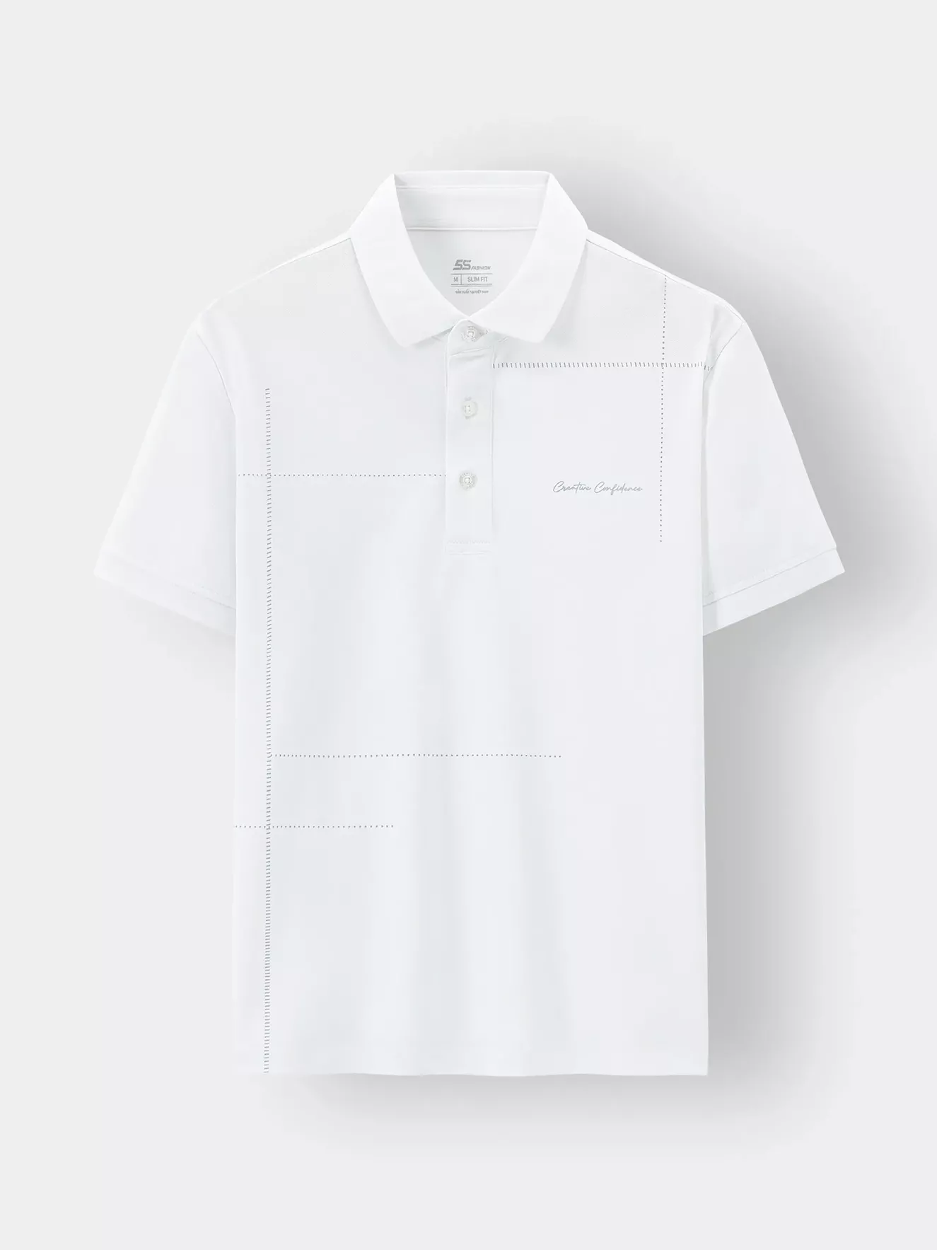 Áo Polo Nam 5S Fashion In Tràn APC24028