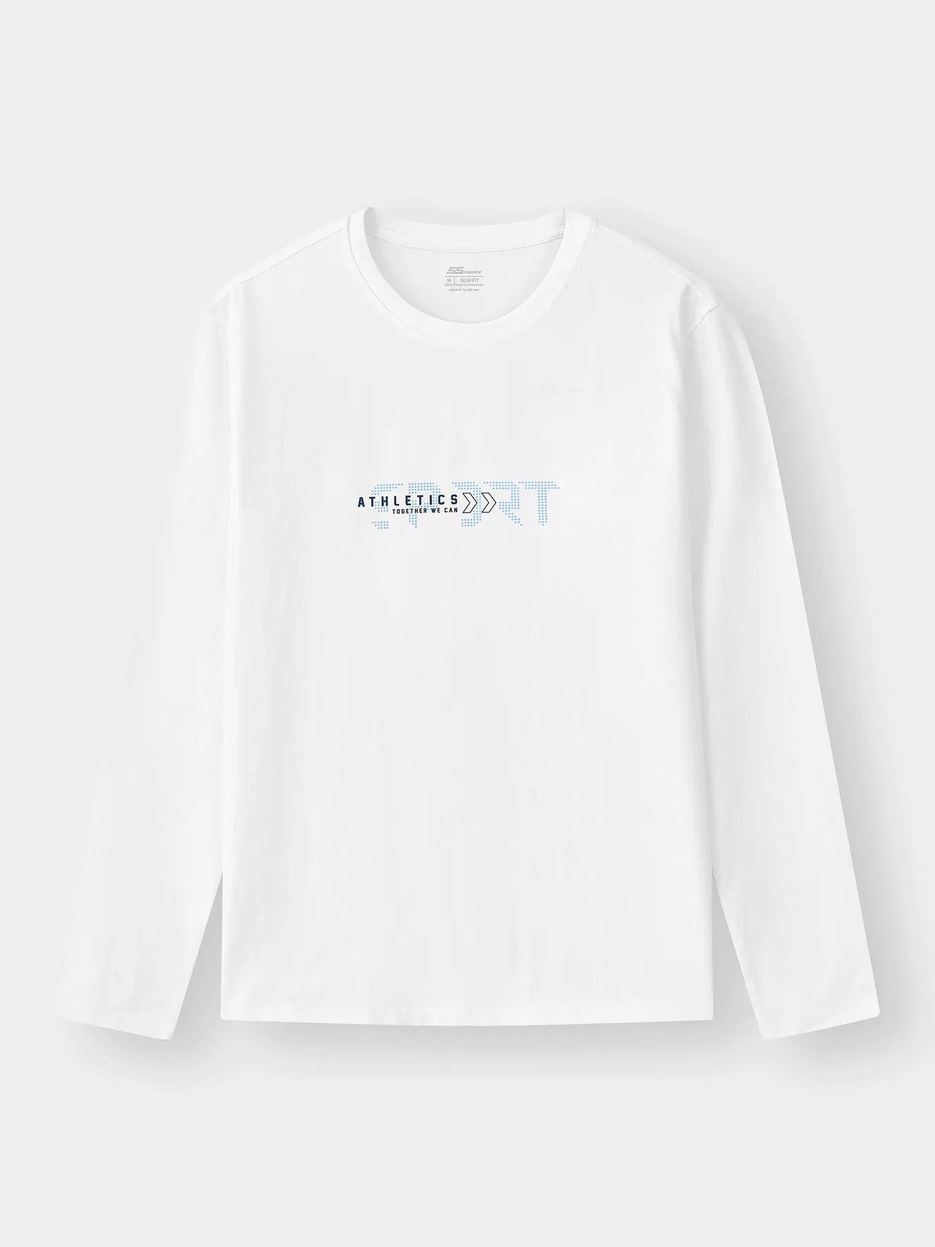 Áo Thun Nam Dài Tay ATHLETICS 5S FASHION Phom Slimfit M0ATH25002