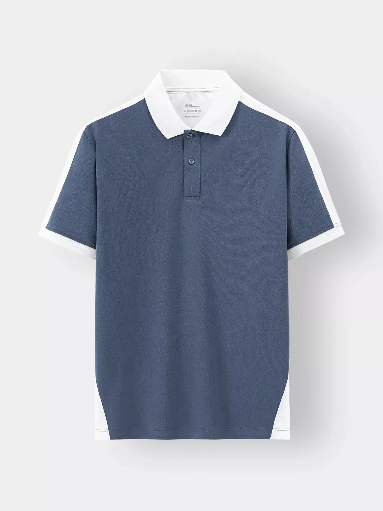 Áo Polo Nam 5S Fashion Can Phối Regular APC24081