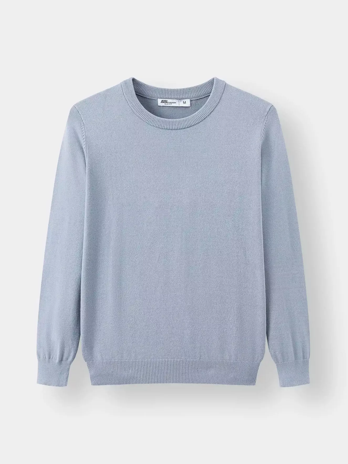 Áo Len Nam Trơn 5S Fashion Slim Fit ALO23005