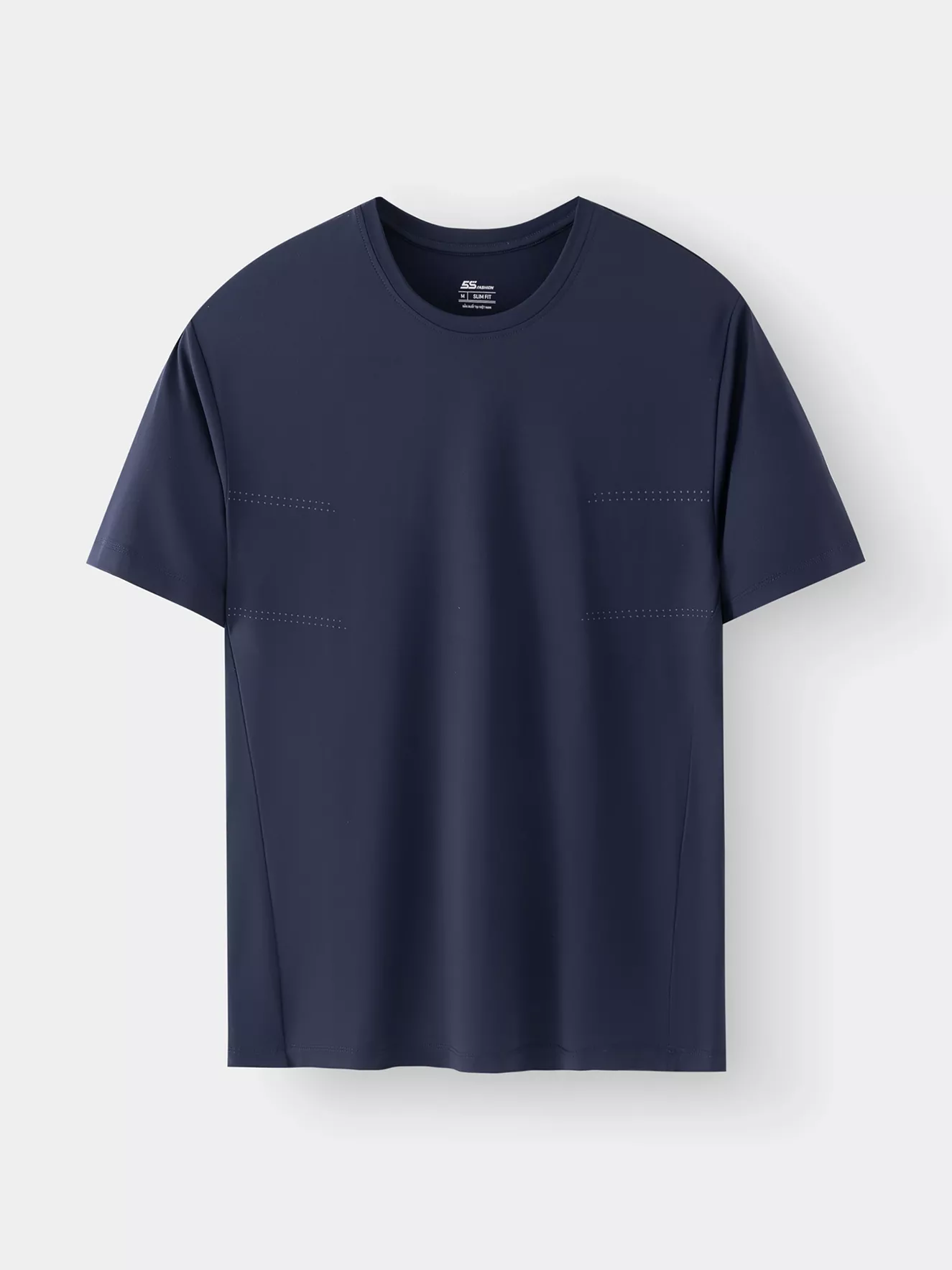 Áo Thun Nam Thể Thao 5S Fashion In Đơn Giản Phom Slimfit ATS25014