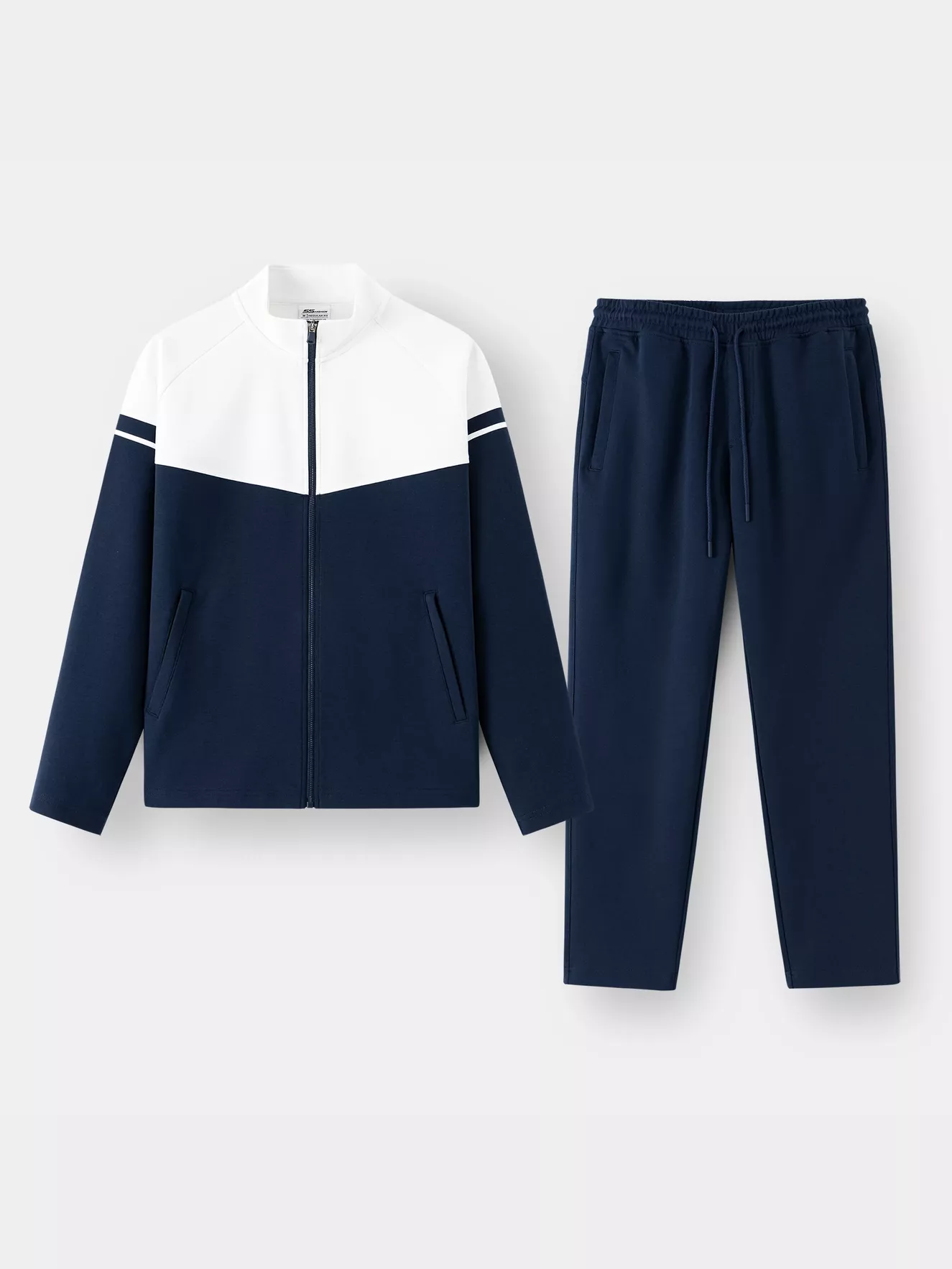 Bộ Nỉ Khóa Nam 5S Fashion Can Phối Phom Regular BNK24015