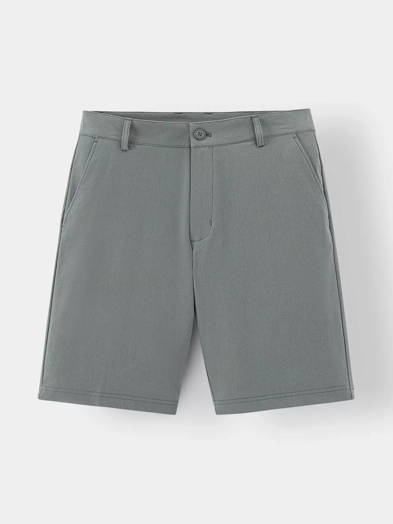 Quần Short Thể Thao Nam Cạp Cúc Trơn Basic Regular QST24021