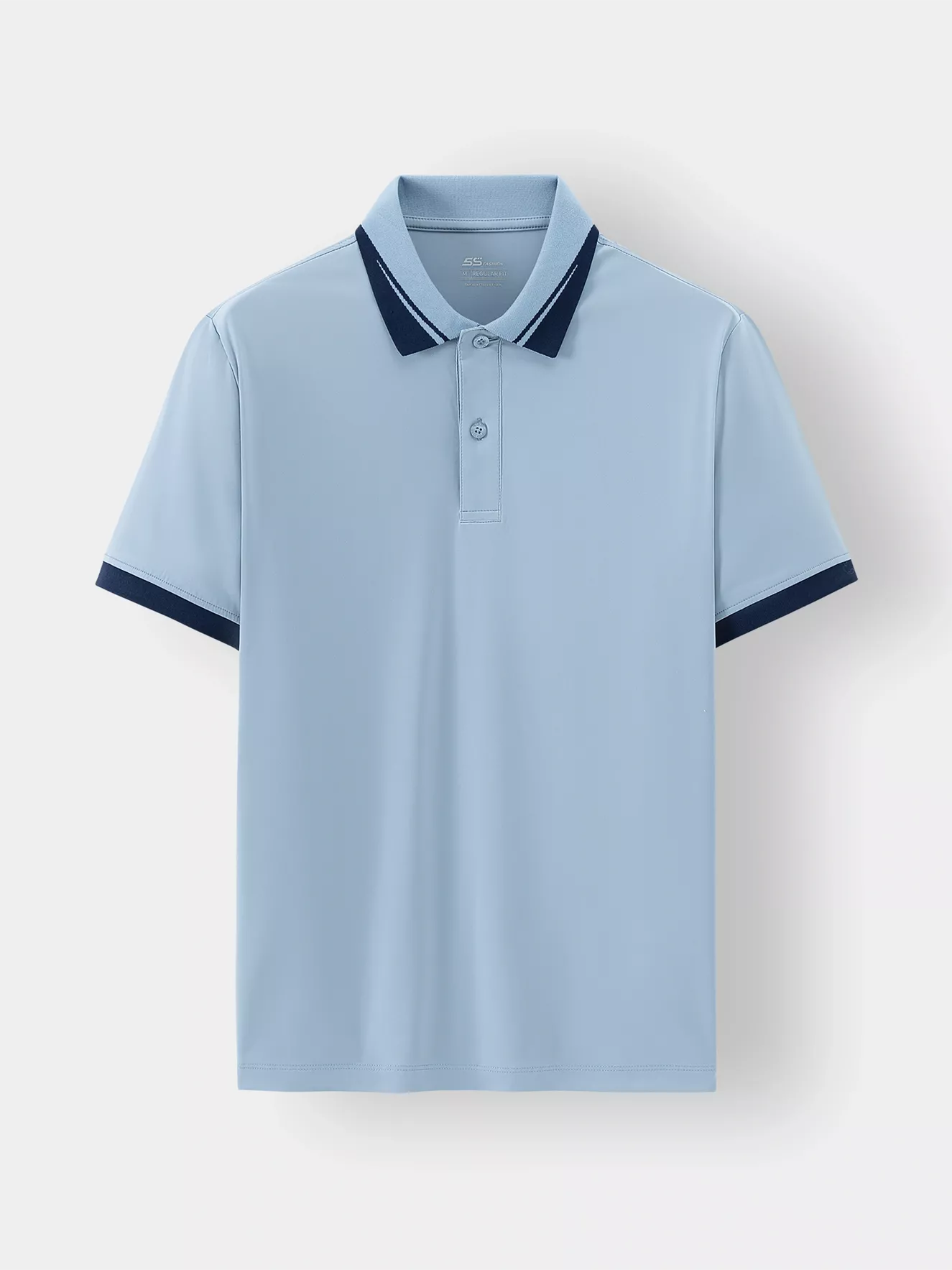 Áo Polo Nam Thể Thao 5S Fashion Bo Phối Màu Regular APC24005