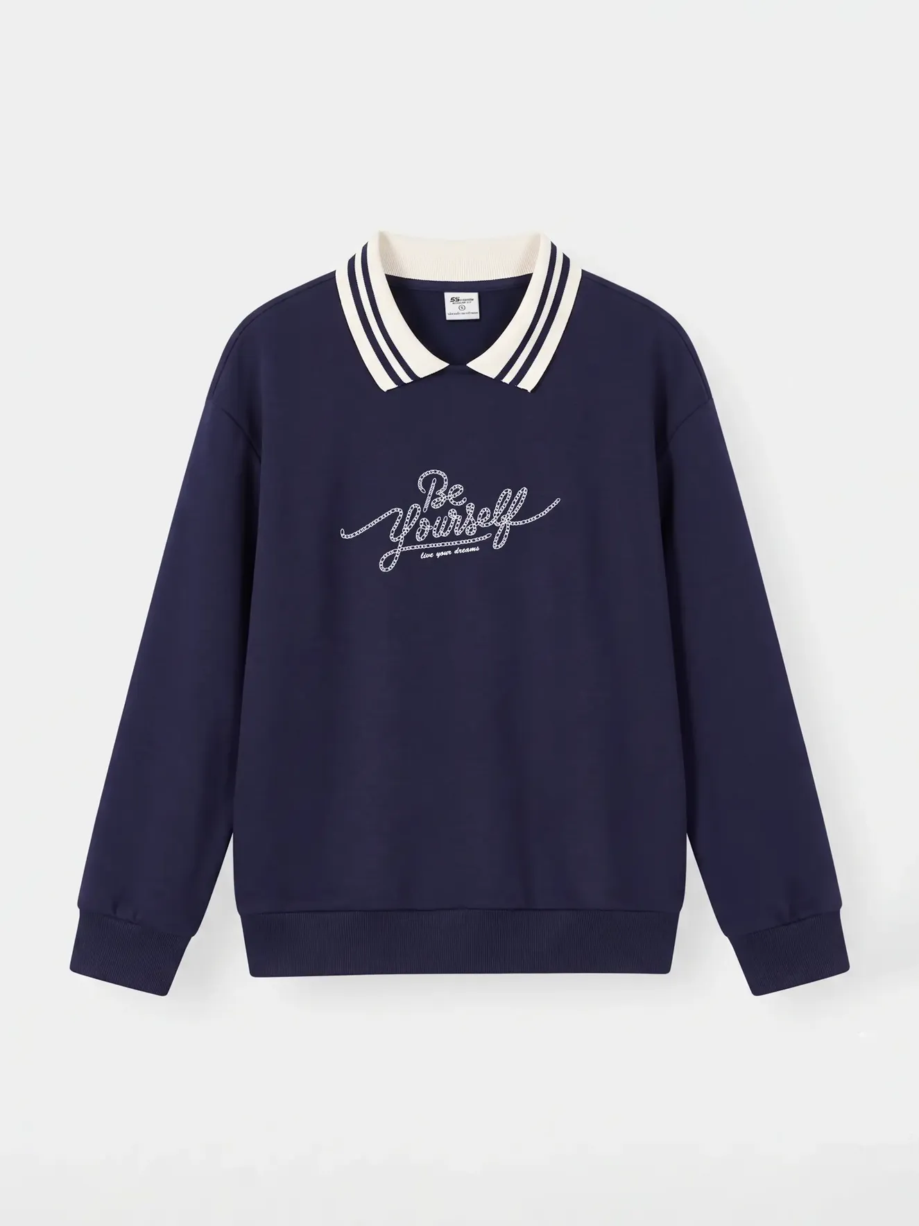 Áo Nỉ Nữ 5S FASHION Cổ Polo Phối Trẻ Trung, Cá Tính WBANI26017