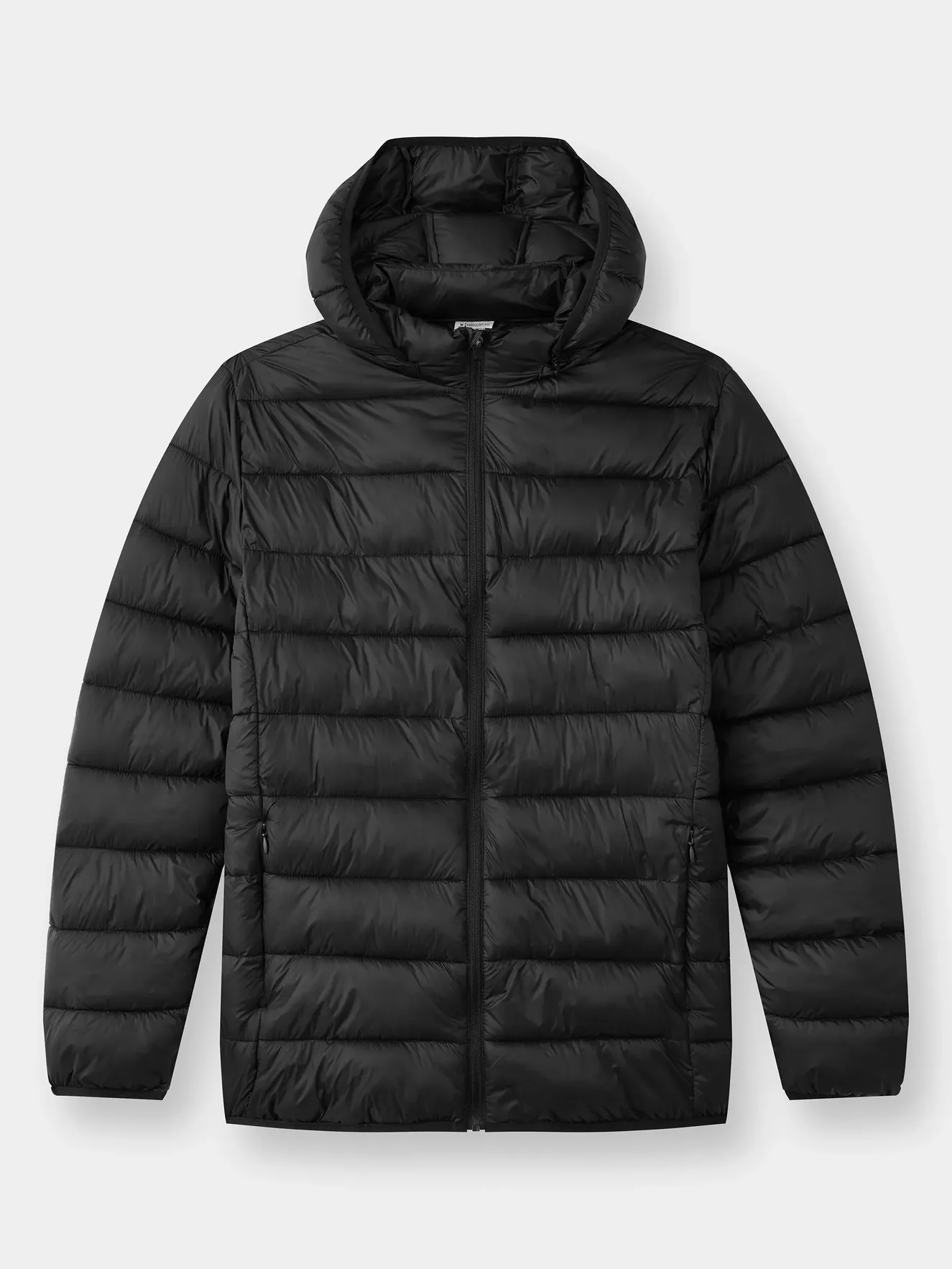 Áo Khoác Phao Nam Siêu Nhẹ Air-PUFFER HEATLOCK 5S FASHION Mũ Tháo Rời M0APH25011