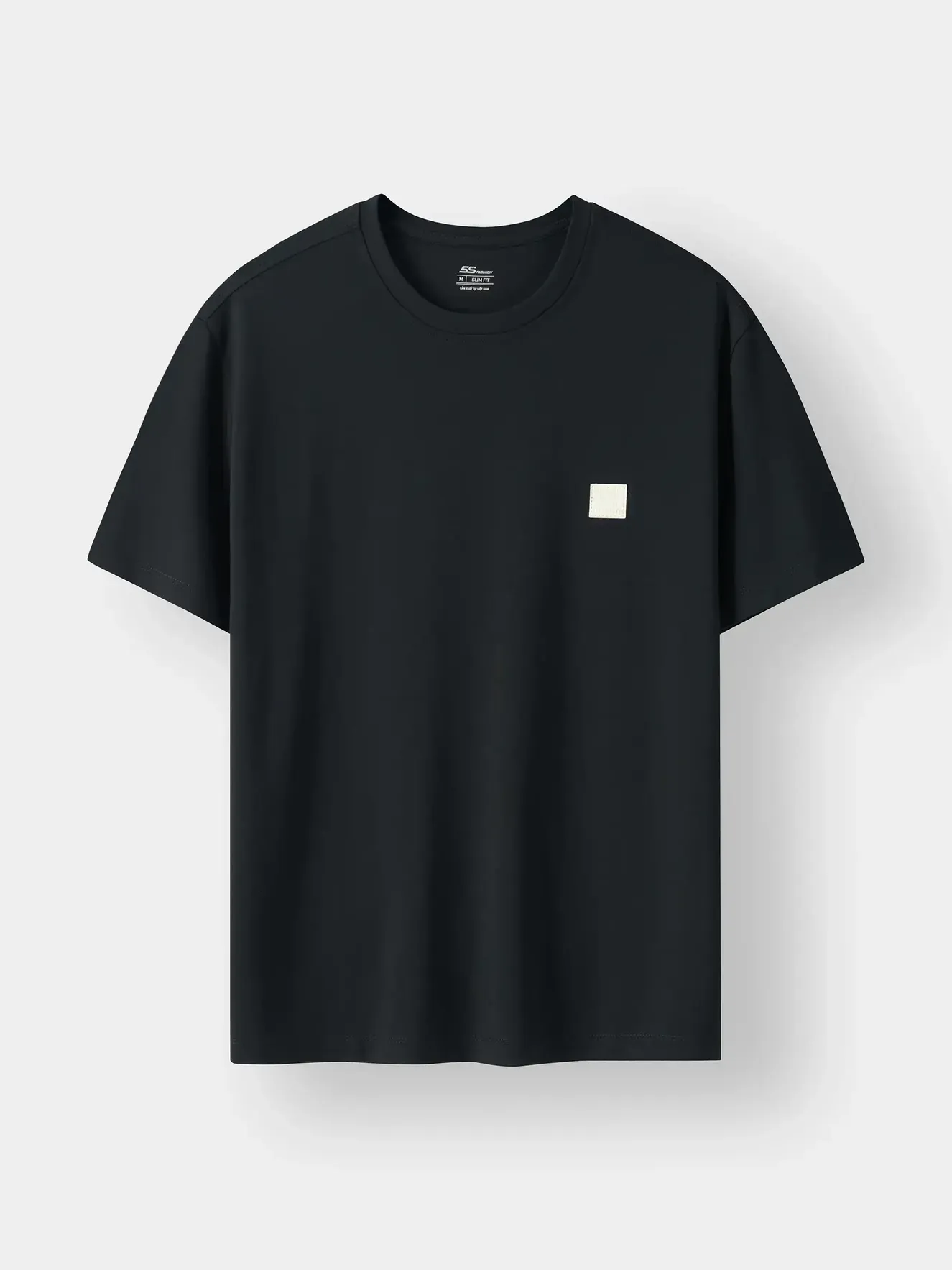 Áo Thun Nam Ngắn Tay 5S Fashion Basic Phom Phom Slimfit M0ATS26021