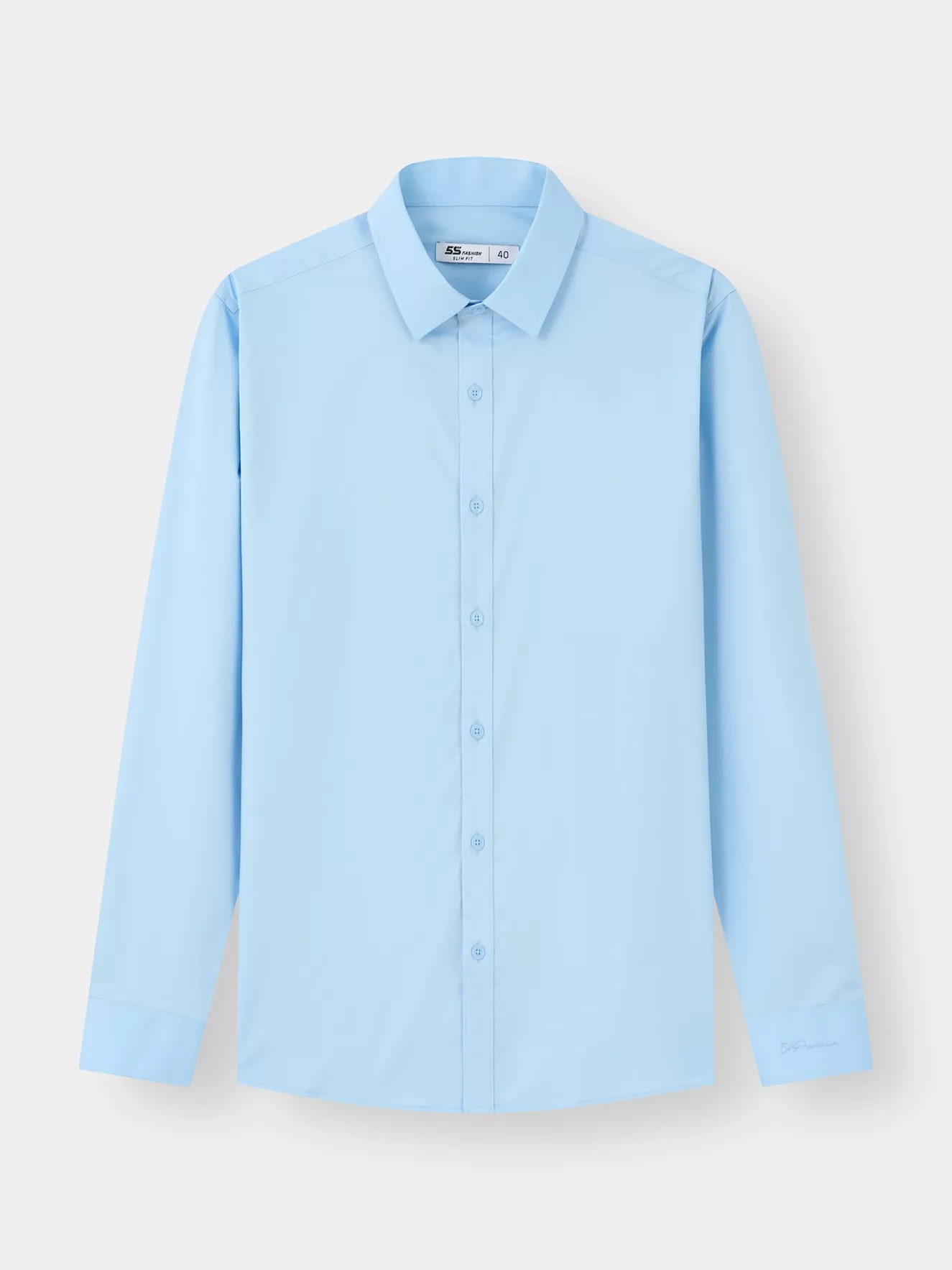 Áo Sơ Mi Nam Dài Tay 5S Fashion Phom Slimfit M0ASM25003