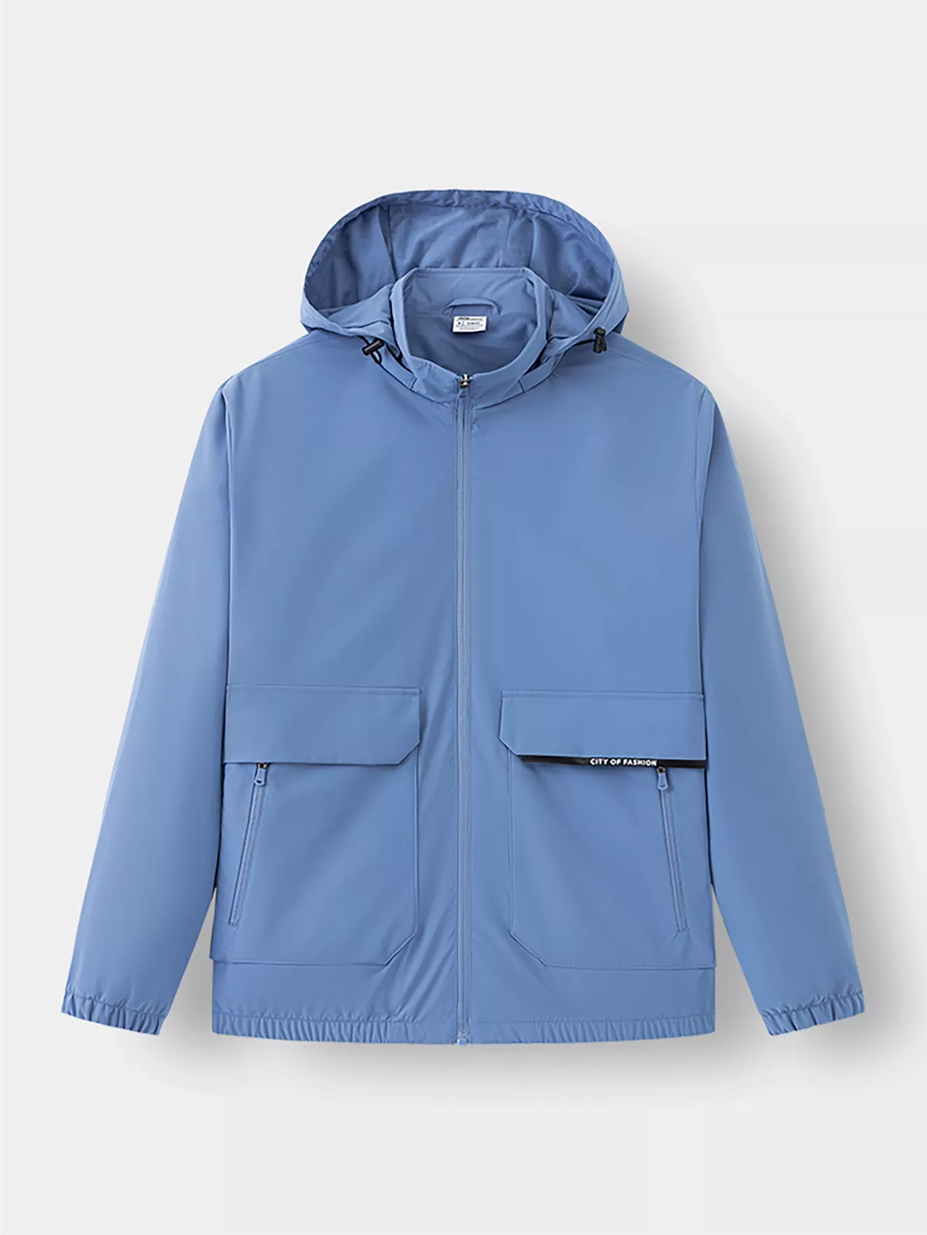 Áo khoác gió 2 lớp lót nỉ Slimfit 5S Fashion AKG23018