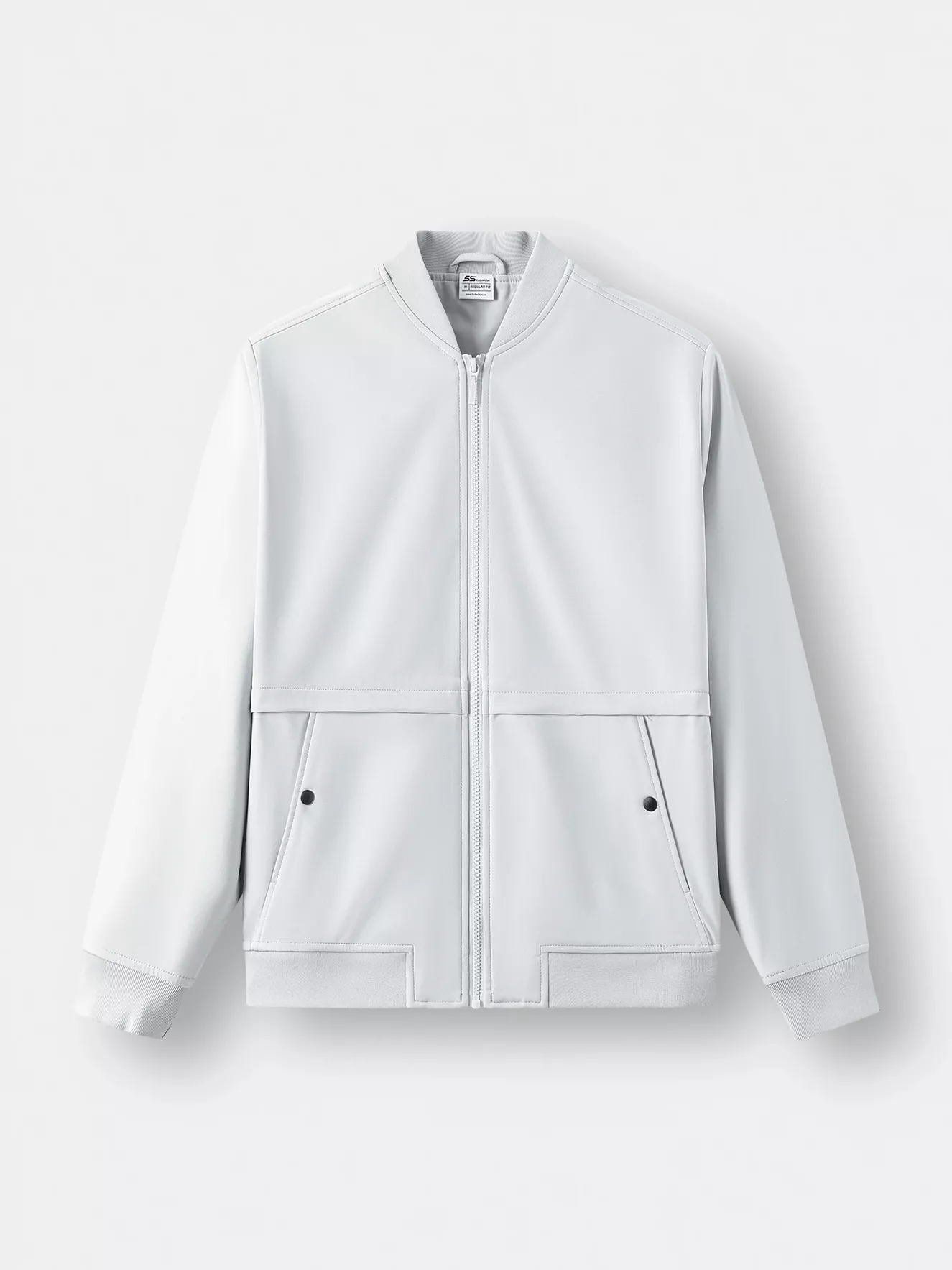 Áo Khoác Bomber Nam 5S Fashion Túi Bấm Cúc Phom Regular AKB23006