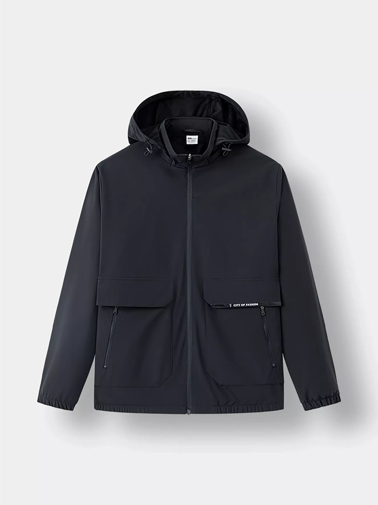 Áo khoác gió 2 lớp lót nỉ Slimfit 5S Fashion AKG23018