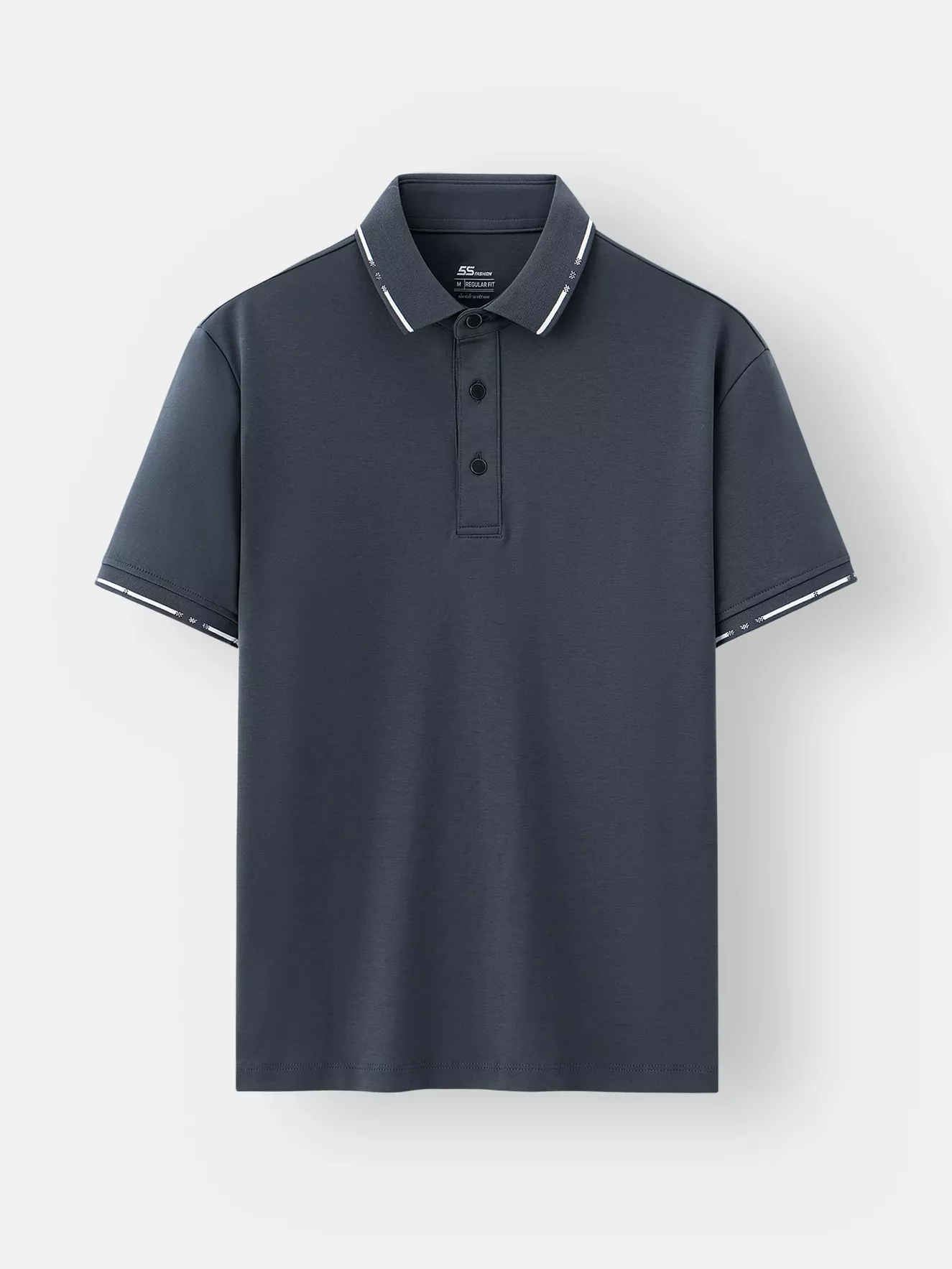 Áo Polo Nam 5S FASHION 100% Cotton Phom Regular APC25024