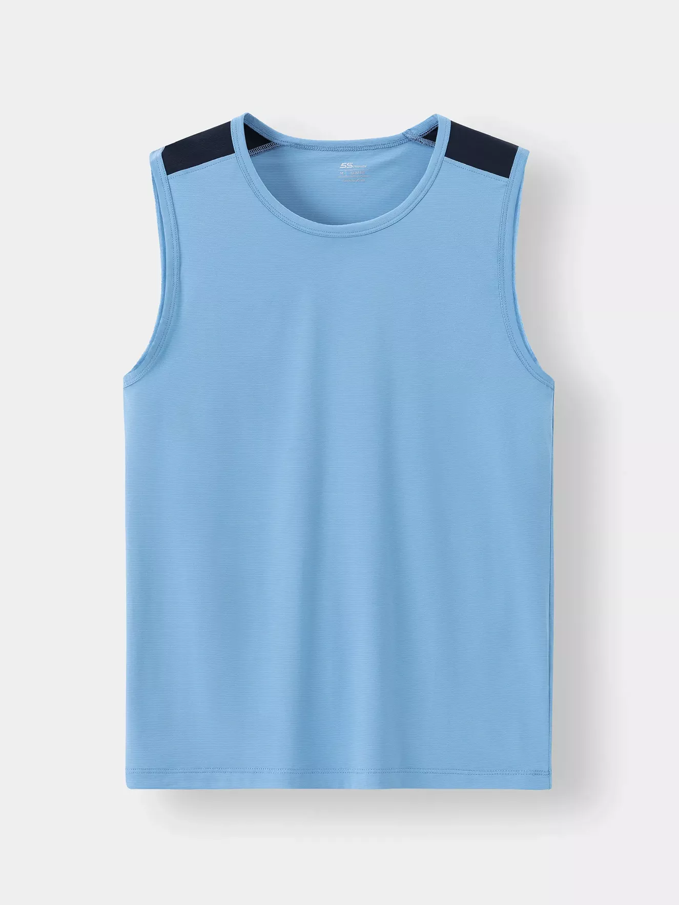 Áo Sát Nách Nam 5S Fashion Can Phối Slimfit ASN24004