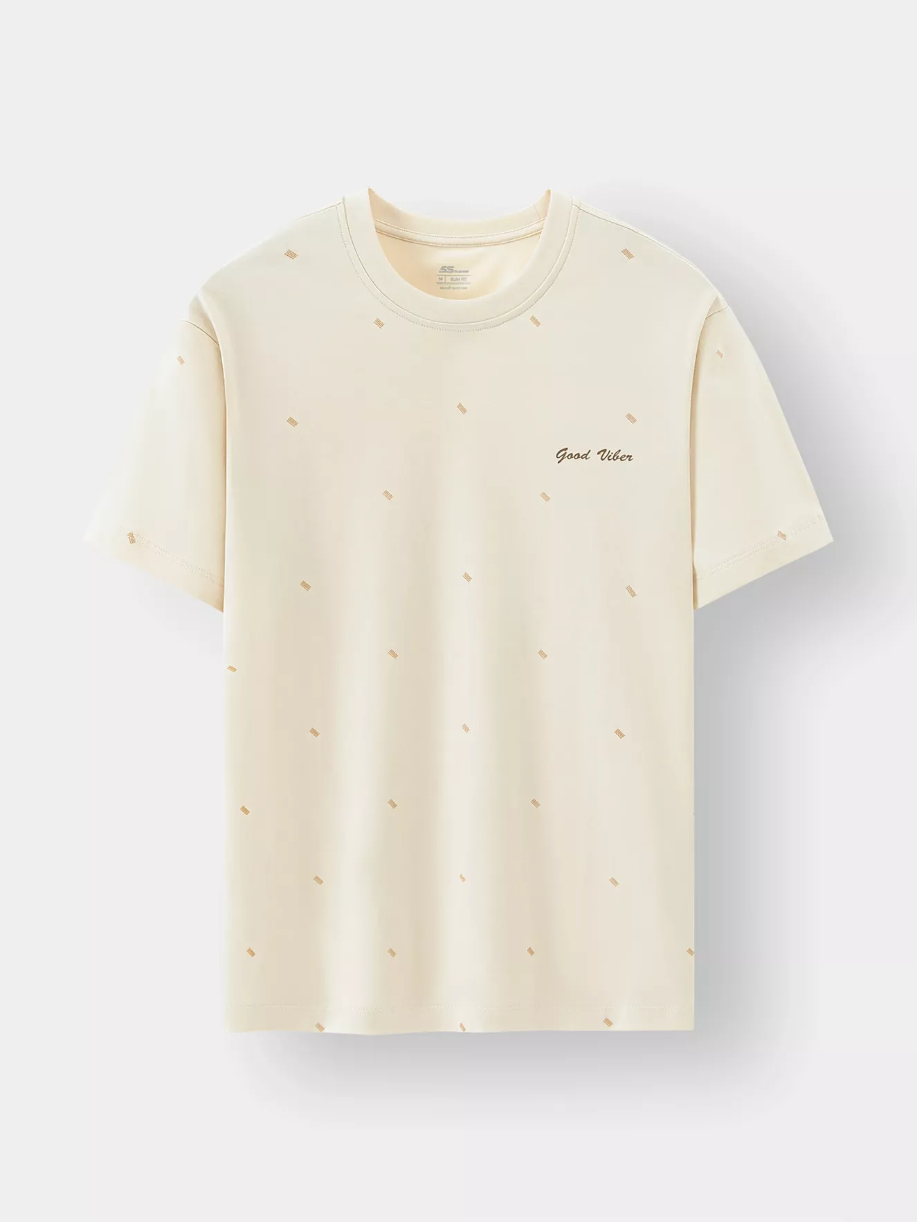 Áo Thun Nam Ngắn Tay 5S Fashion Họa Tiết Slimfit ATS24005