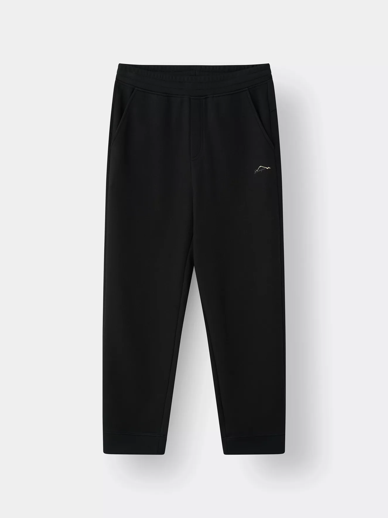 Quần Nỉ Nam S-WARM 5S Fashion Thêu Họa Tiết Phom Slimfit MBQNI25013