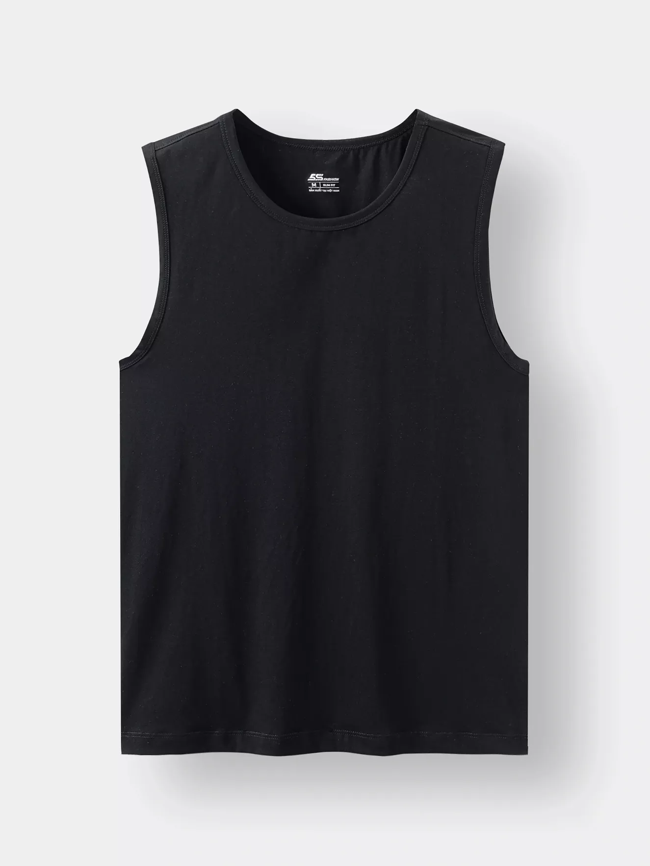 Áo Sát Nách Nam 5S Fashion Cotton Slimfit ASN24008