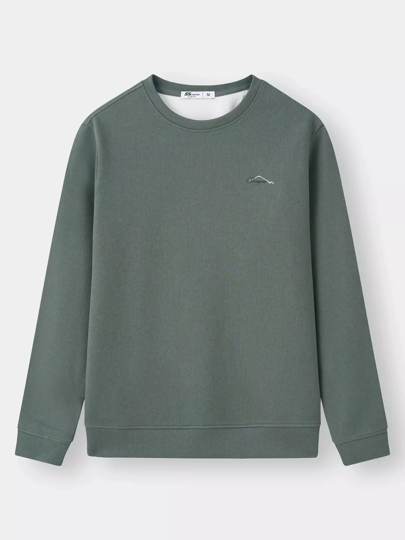 Áo Nỉ Nam S-WARM 5S Fashion Thêu Họa Tiết Phom Slimfit MBANI25013