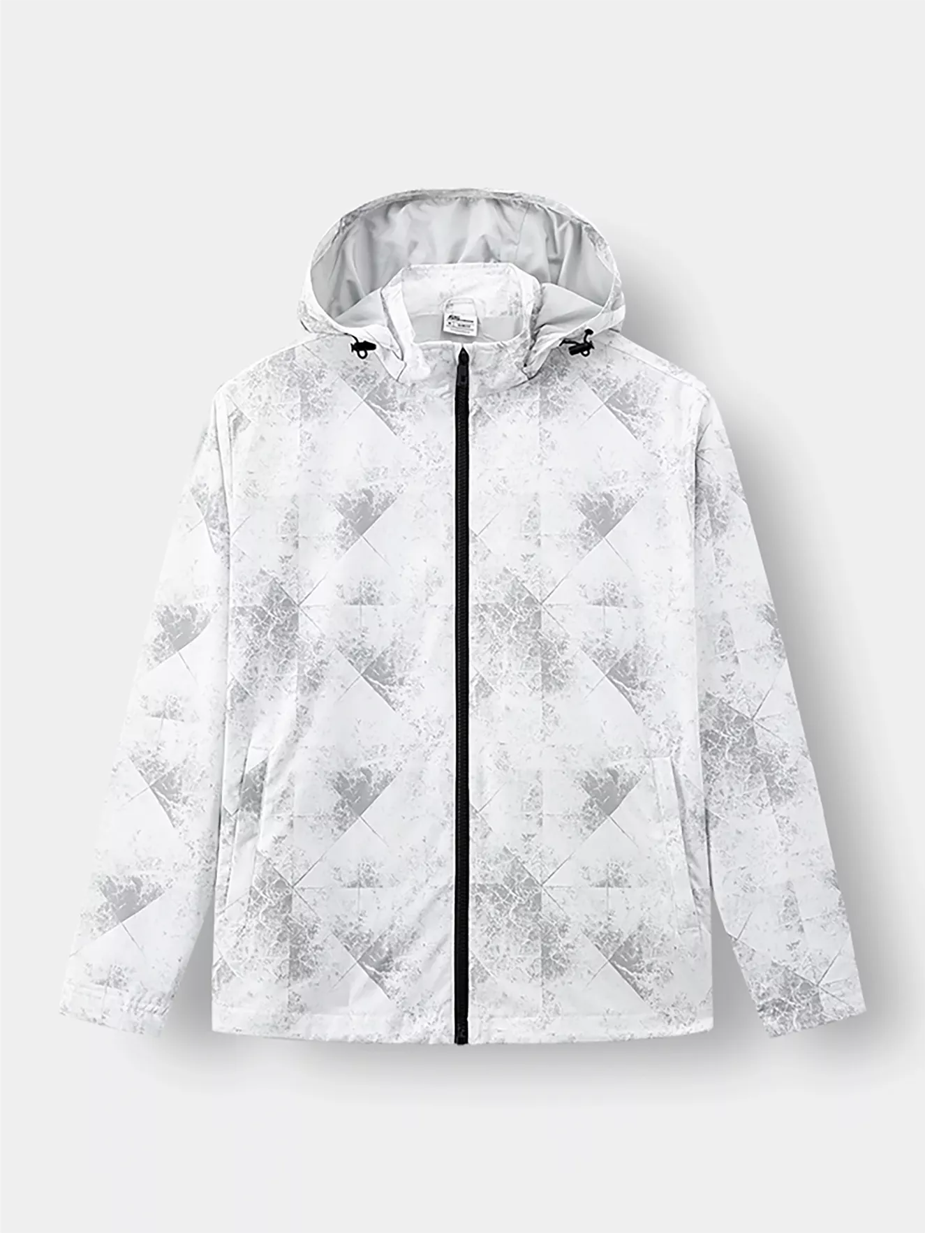 Áo khoác gió 2 lớp lót gió in loang 5S Fashion Slimfit AKG23009