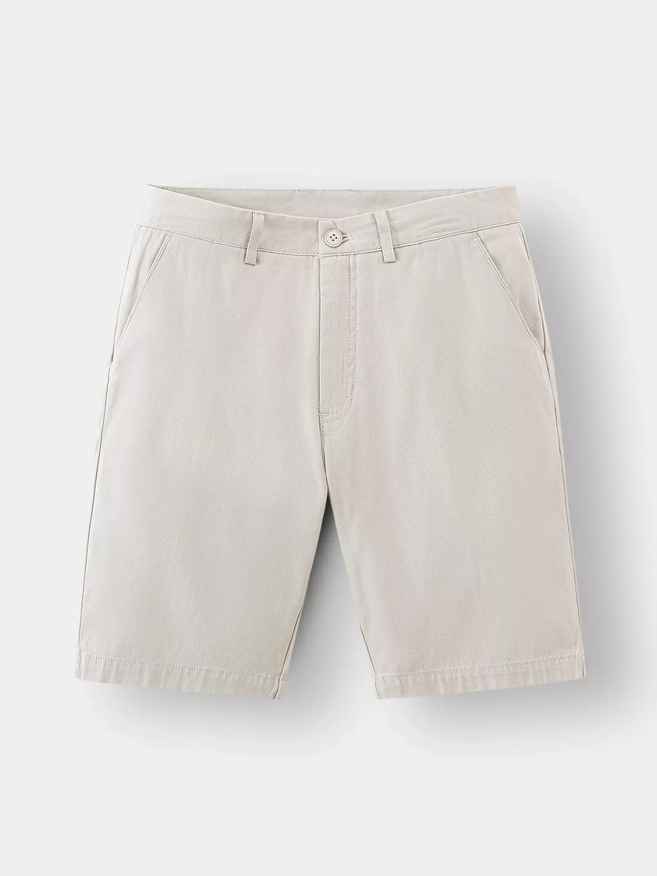 Quần Short Kaki Nam Cotton Trơn Basic Phom Slimfit QSK24021