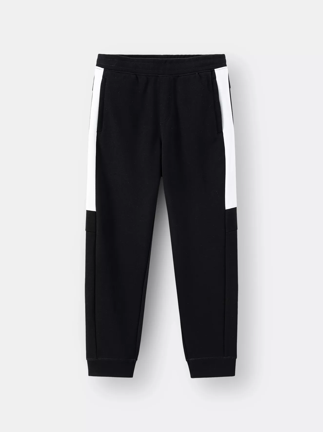 Quần Nỉ Nam Cạp Chun Can Phối 5S Fashion Slimfit BQNI24018