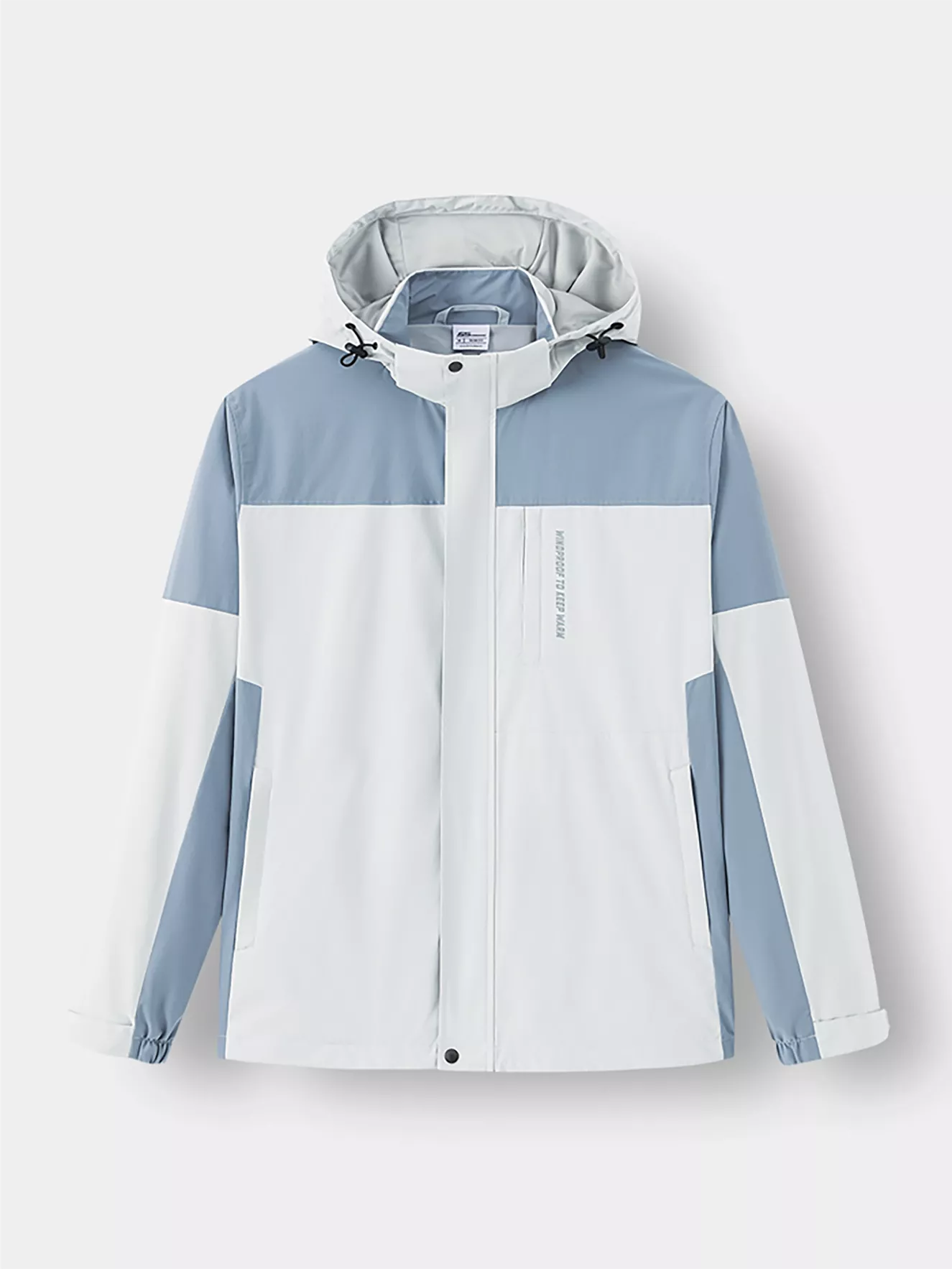 Áo Khoác Gió Lót Nỉ Phối Màu 5S Fashion Slimfit AKG23008