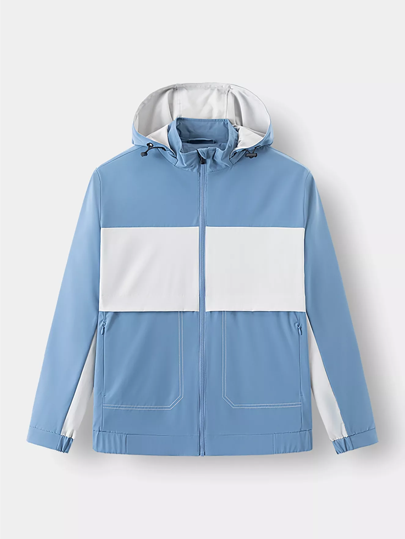 Áo khoác gió 2 lớp phối màu Slimfit 5S Fashion AKG23015