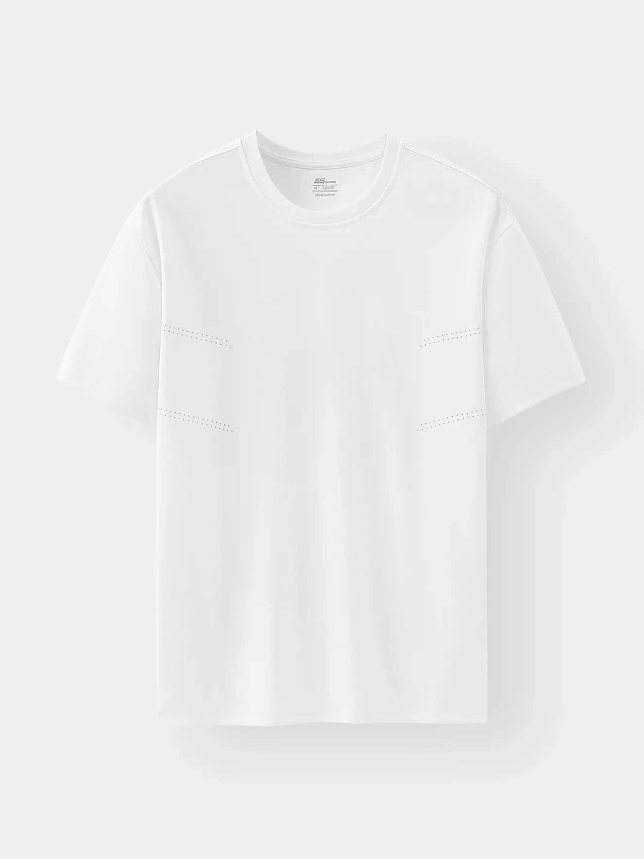 Áo Thun Nam Thể Thao 5S Fashion In Đơn Giản Phom Slimfit ATS25014