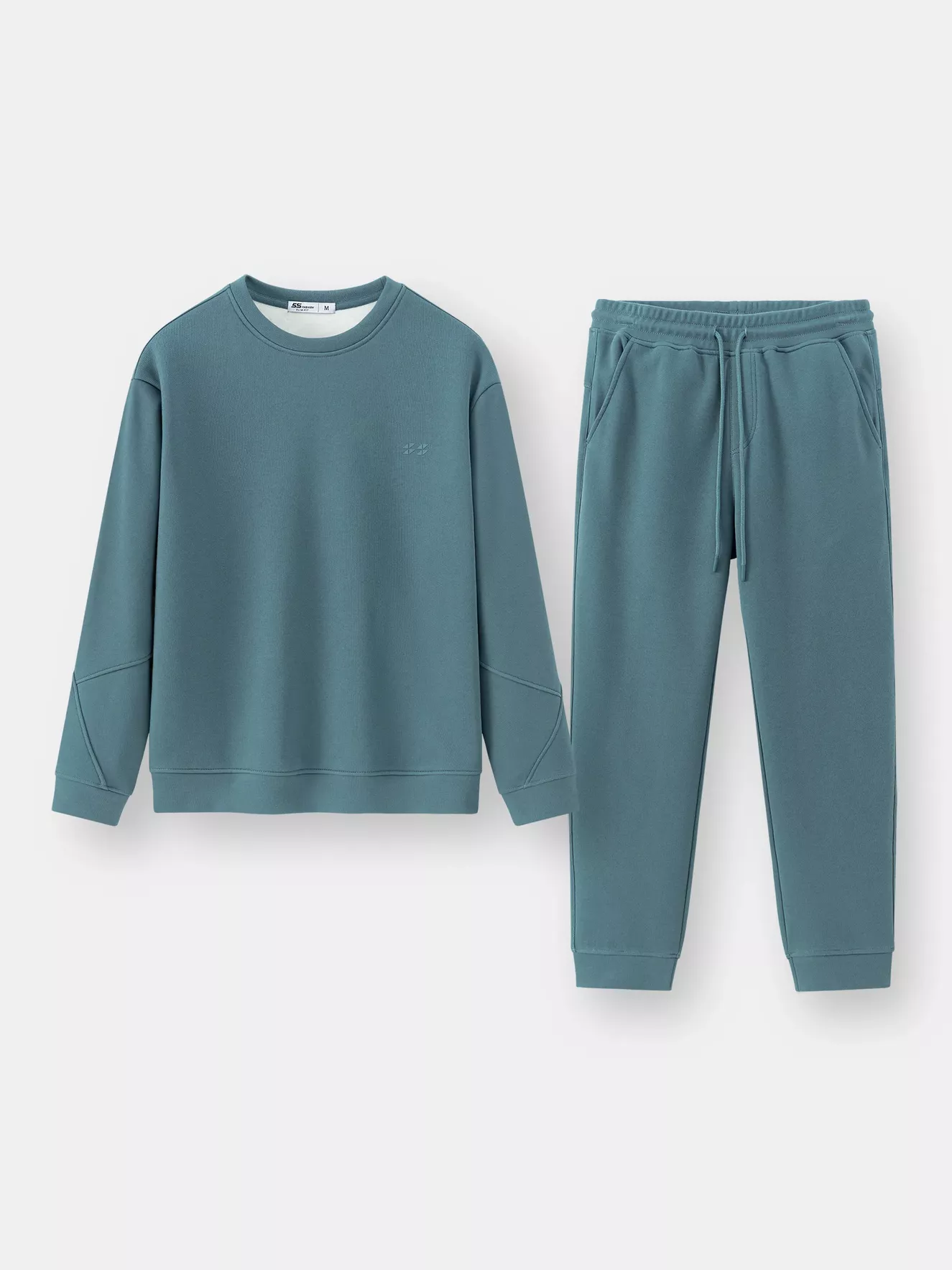 Bộ Quần Áo Nỉ Nam 5S FASHION Trơn Basic Phom Slimfit BNI24025