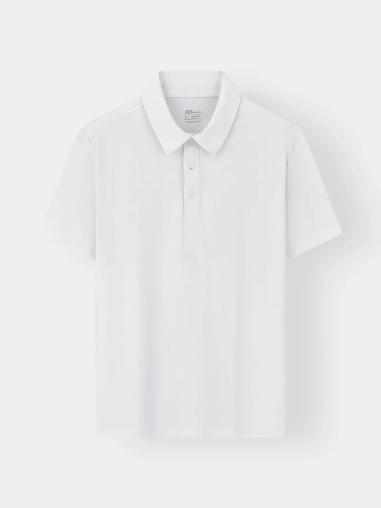 Áo Polo Nam Ngắn Tay 5S Fashion Trơn Regular APC25094