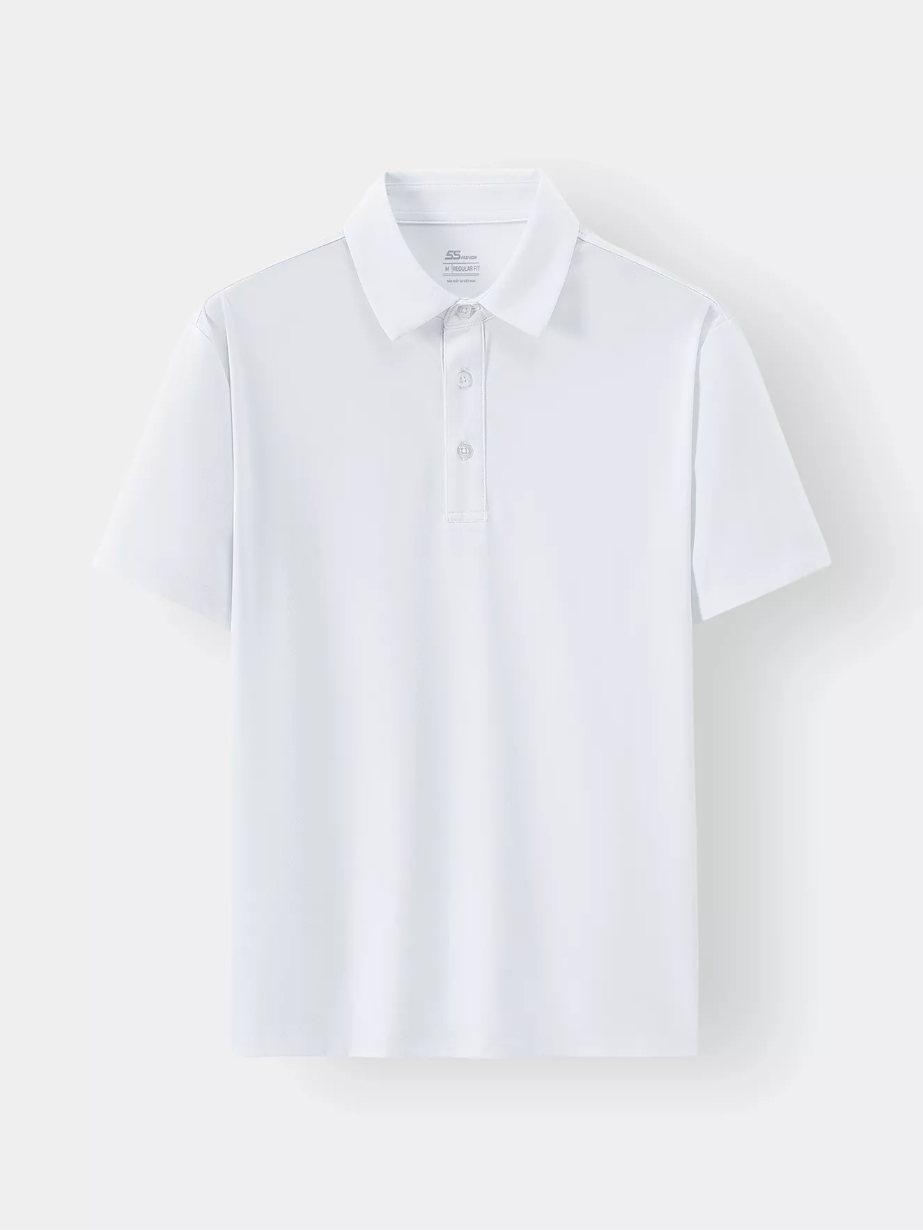 Áo Polo Nam Thể Thao 5S Fashion Trơn Basic Phom Regular APC24087