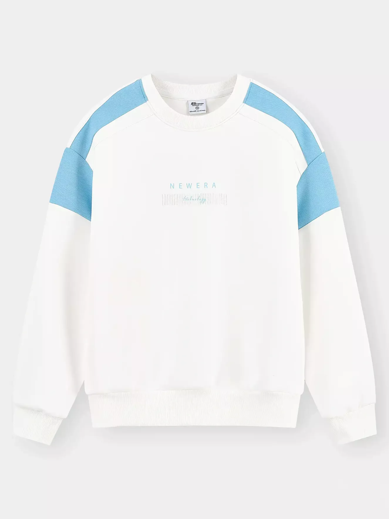 Áo Nỉ Nữ 5S Fashion Can Phối Phom Regular W0ANI25002