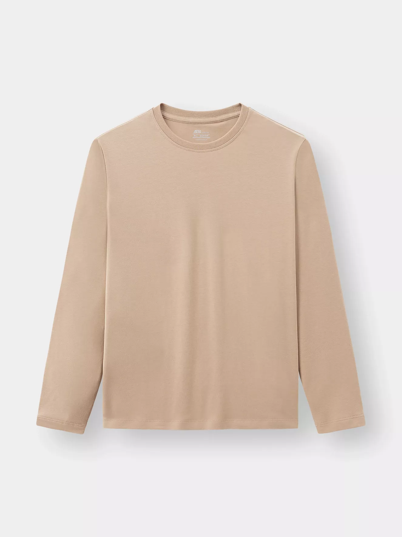 Áo Thun Dài Tay Cổ Tròn 5S Fashion Trơn Slimfit ATO23002