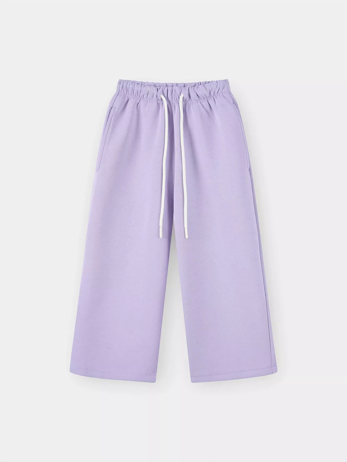 Quần Nỉ Bé Gái 5S Fashion Ống Suông Cạp Chun GBQNI25005